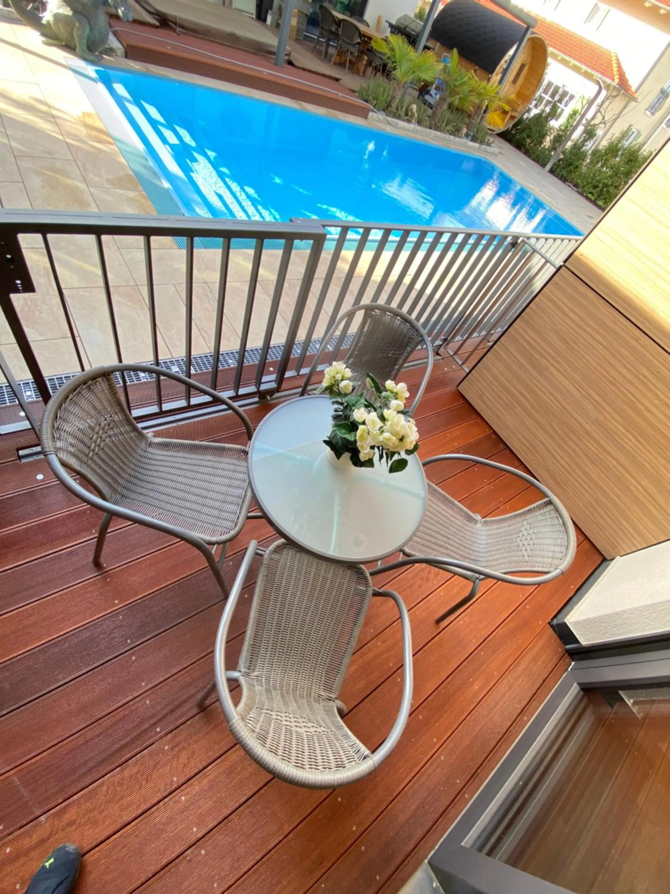 Balcony/Terrace in AVALON ideal gelegen zwischen Europapark und Rulantica