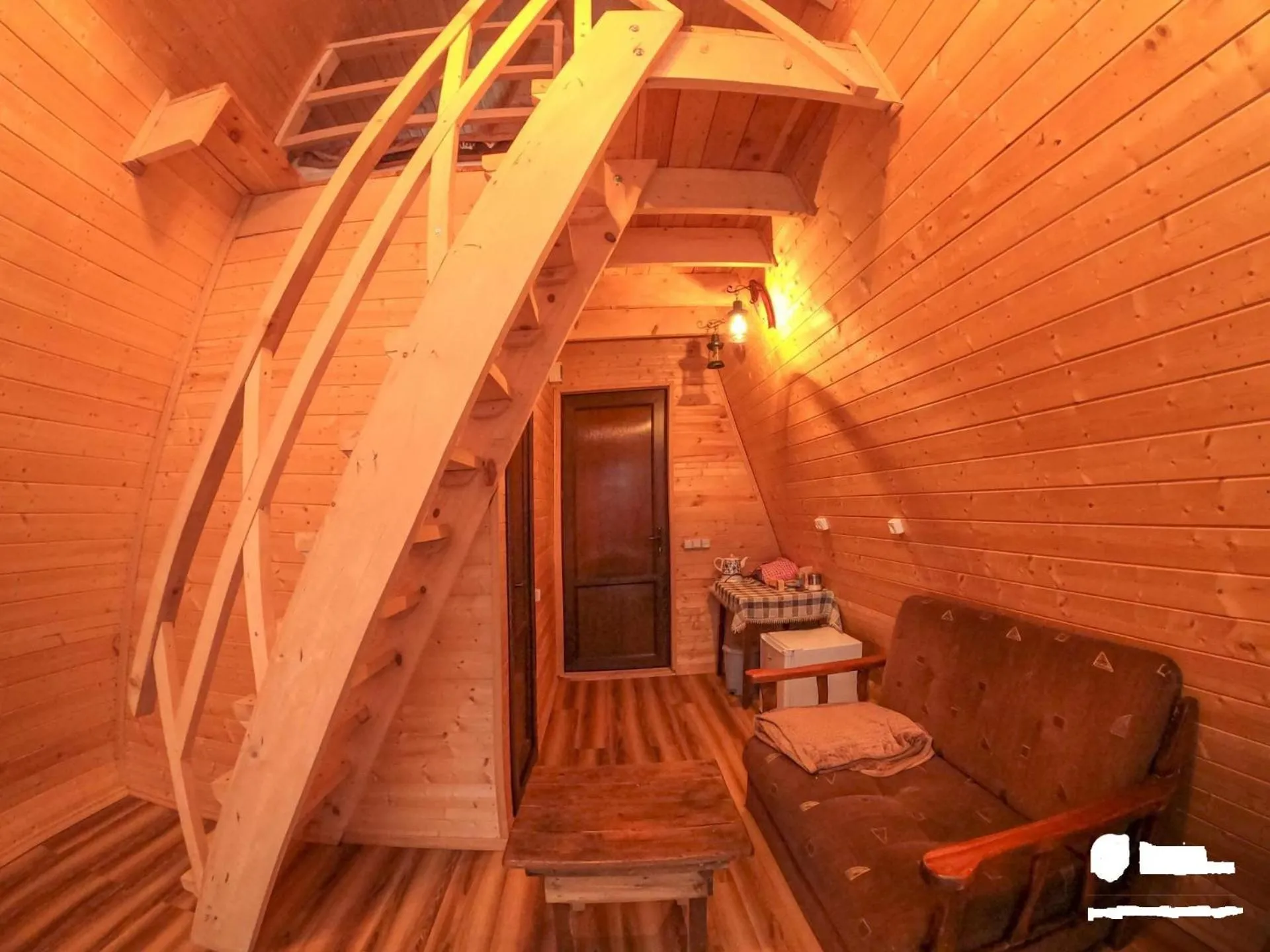 Living room in Paradiso Mestia