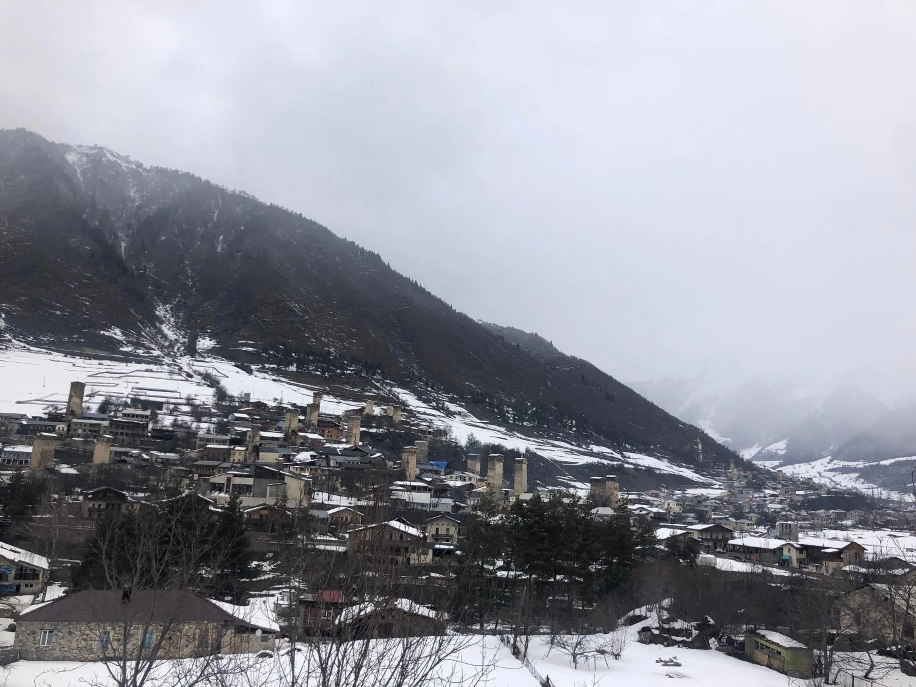 Natural landscape in Paradiso Mestia