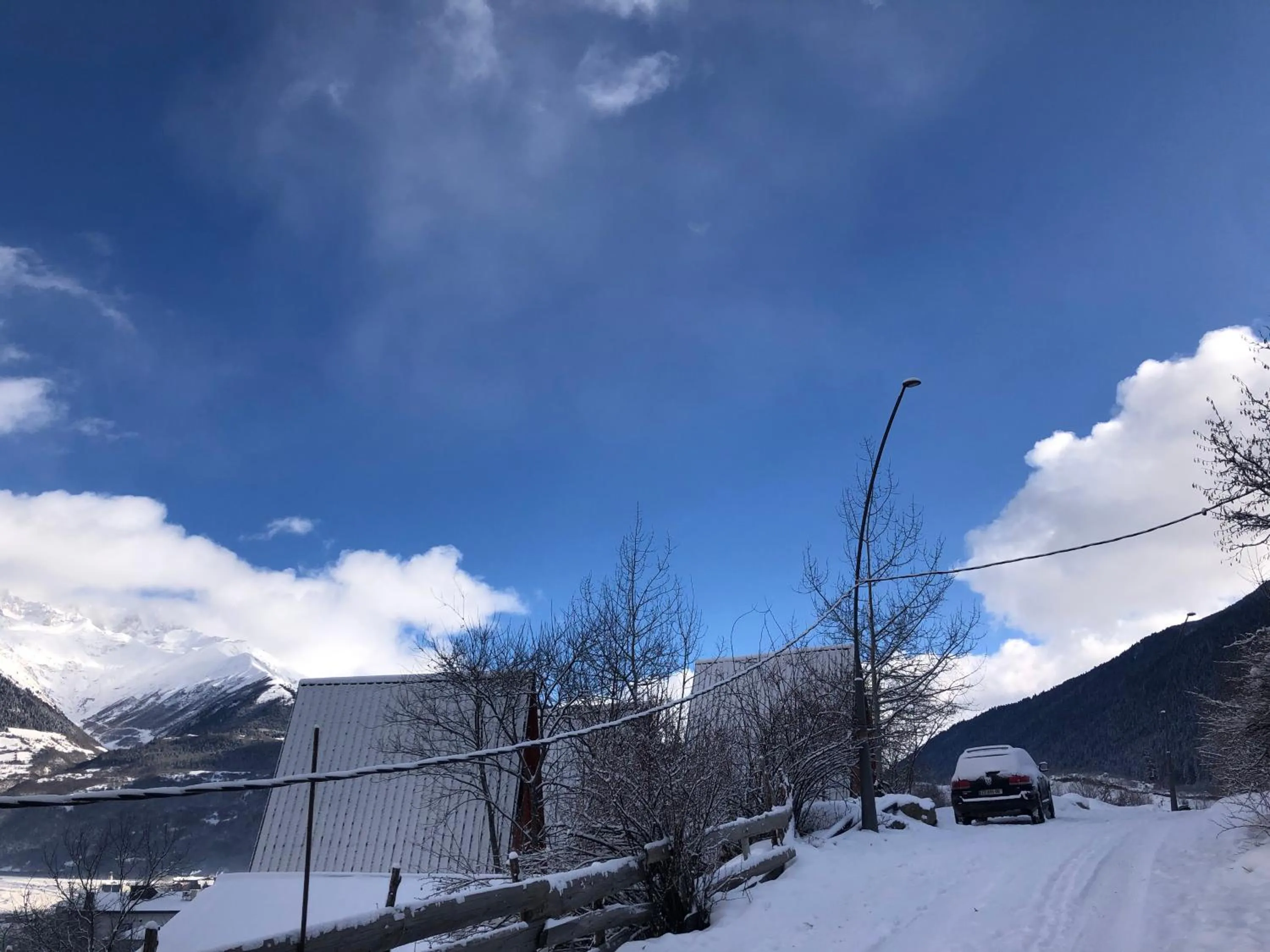 Natural landscape in Paradiso Mestia