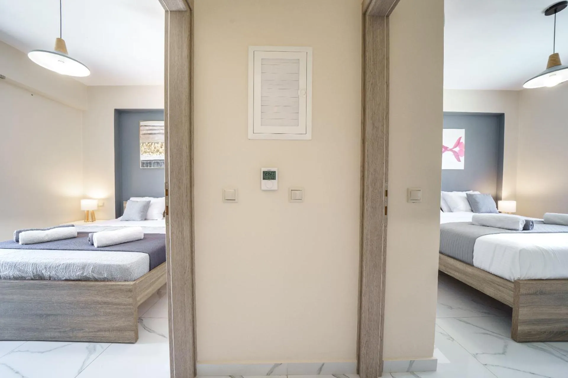 Bed in Angelina Cretan Villas