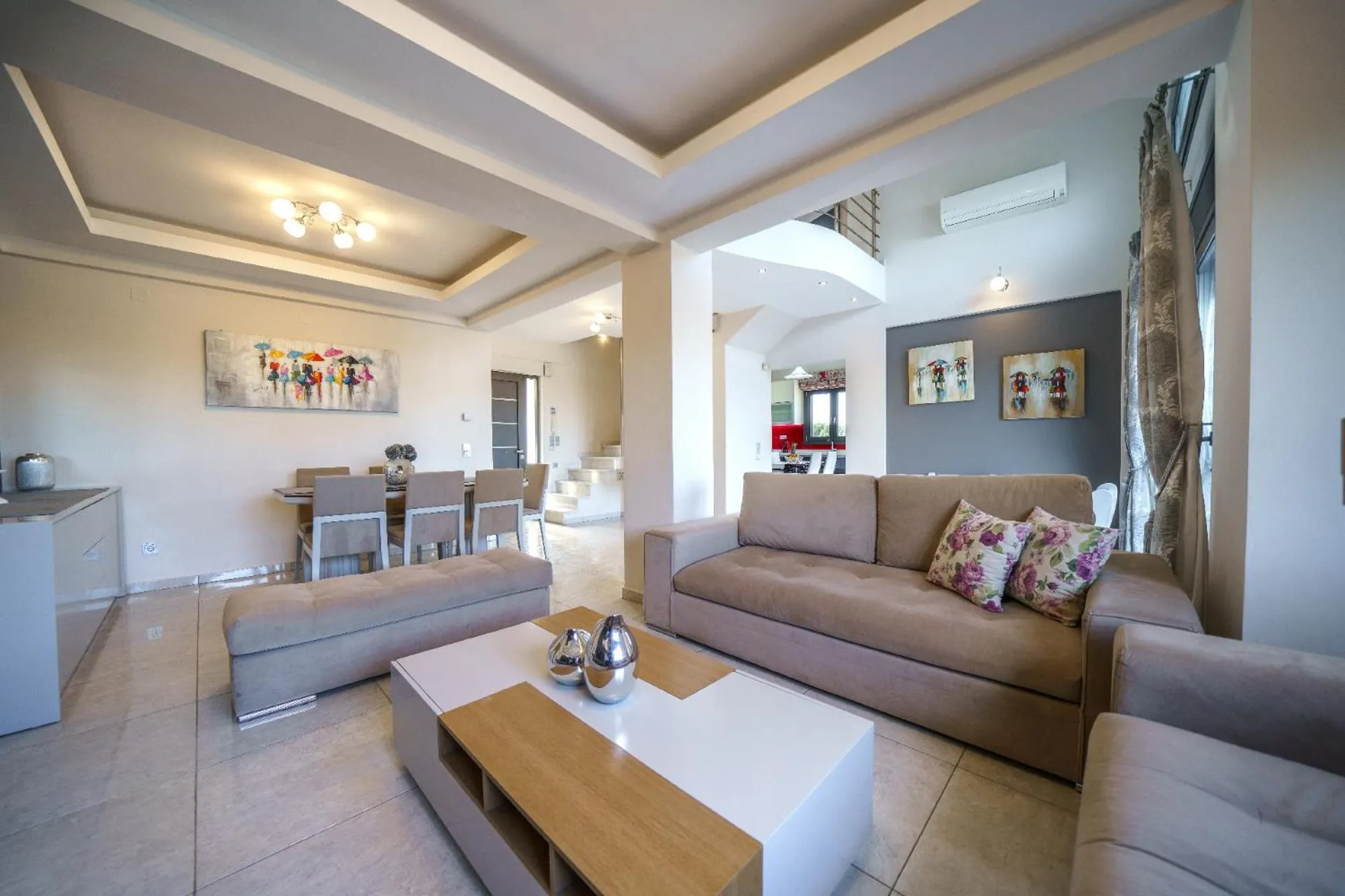 Living room in Angelina Cretan Villas