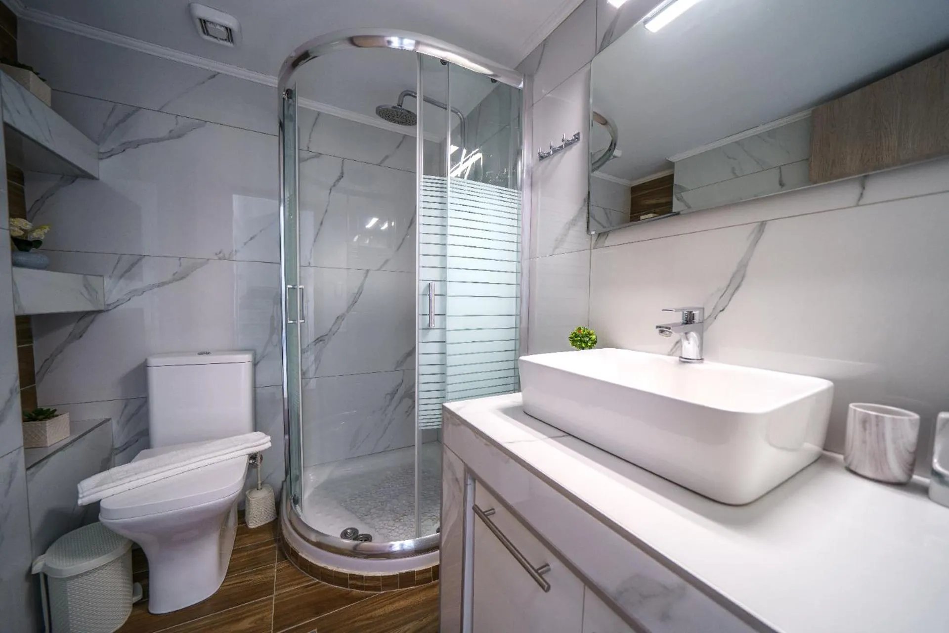 Shower in Angelina Cretan Villas