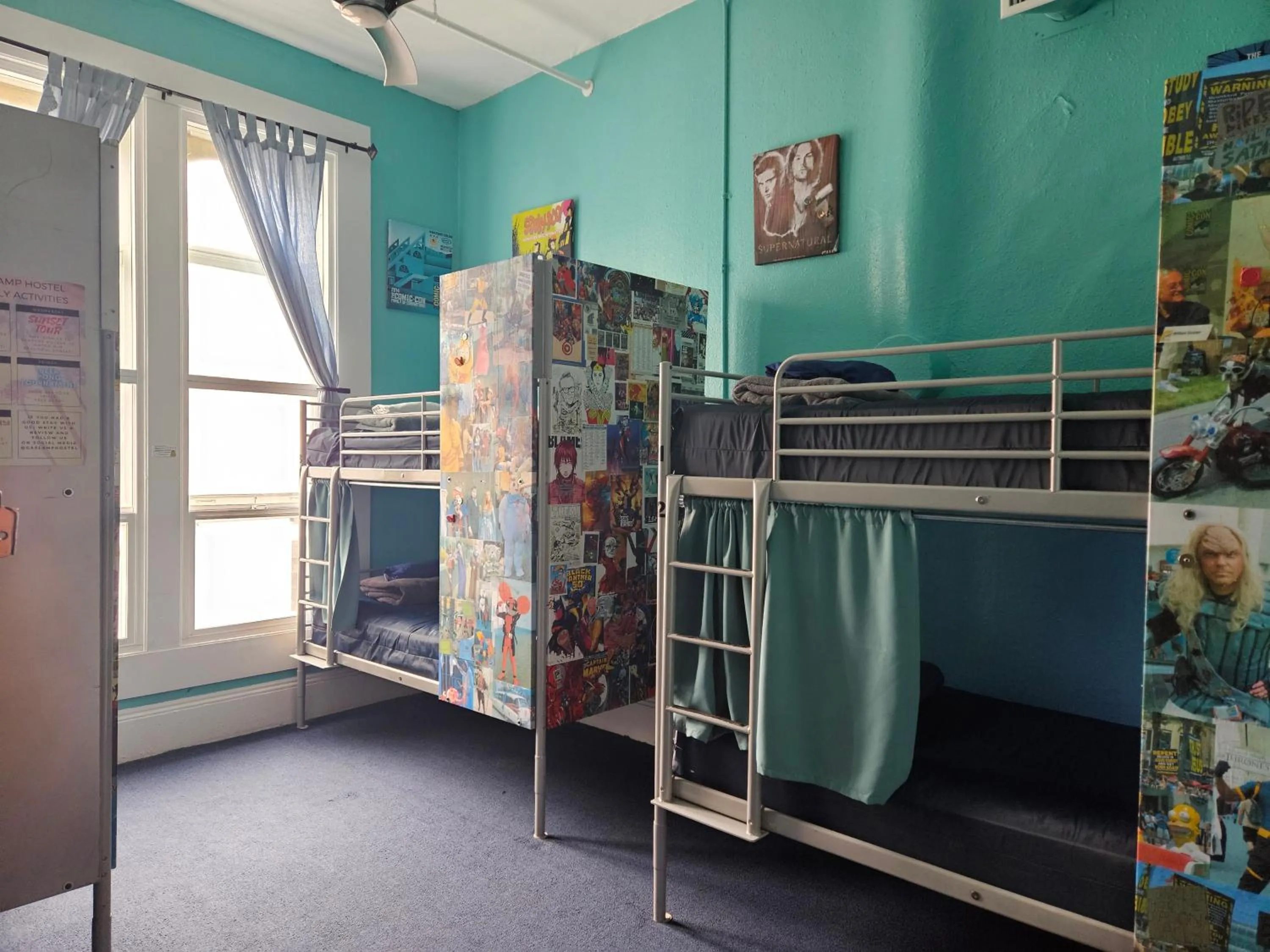 Bedroom, Bed in Gaslamp Hostel