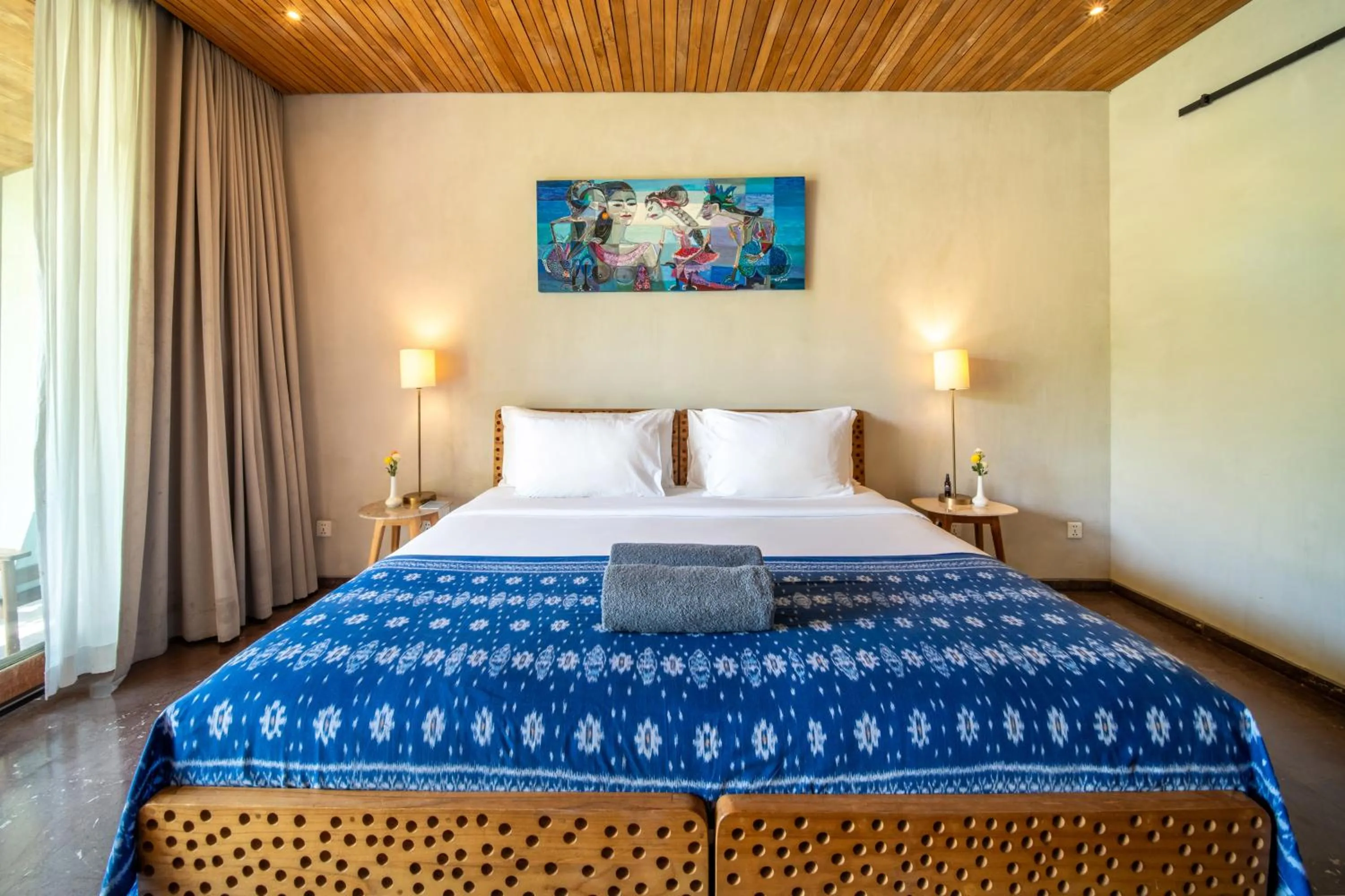 Bed in MASMARA Resort Canggu