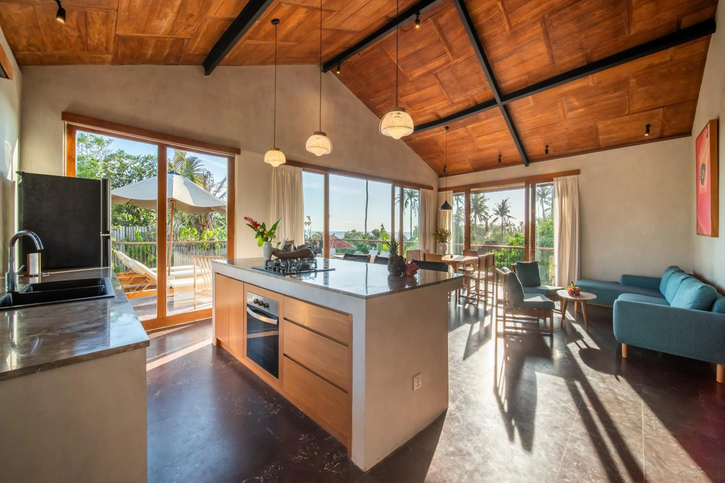 Kitchen or kitchenette in MASMARA Resort Canggu