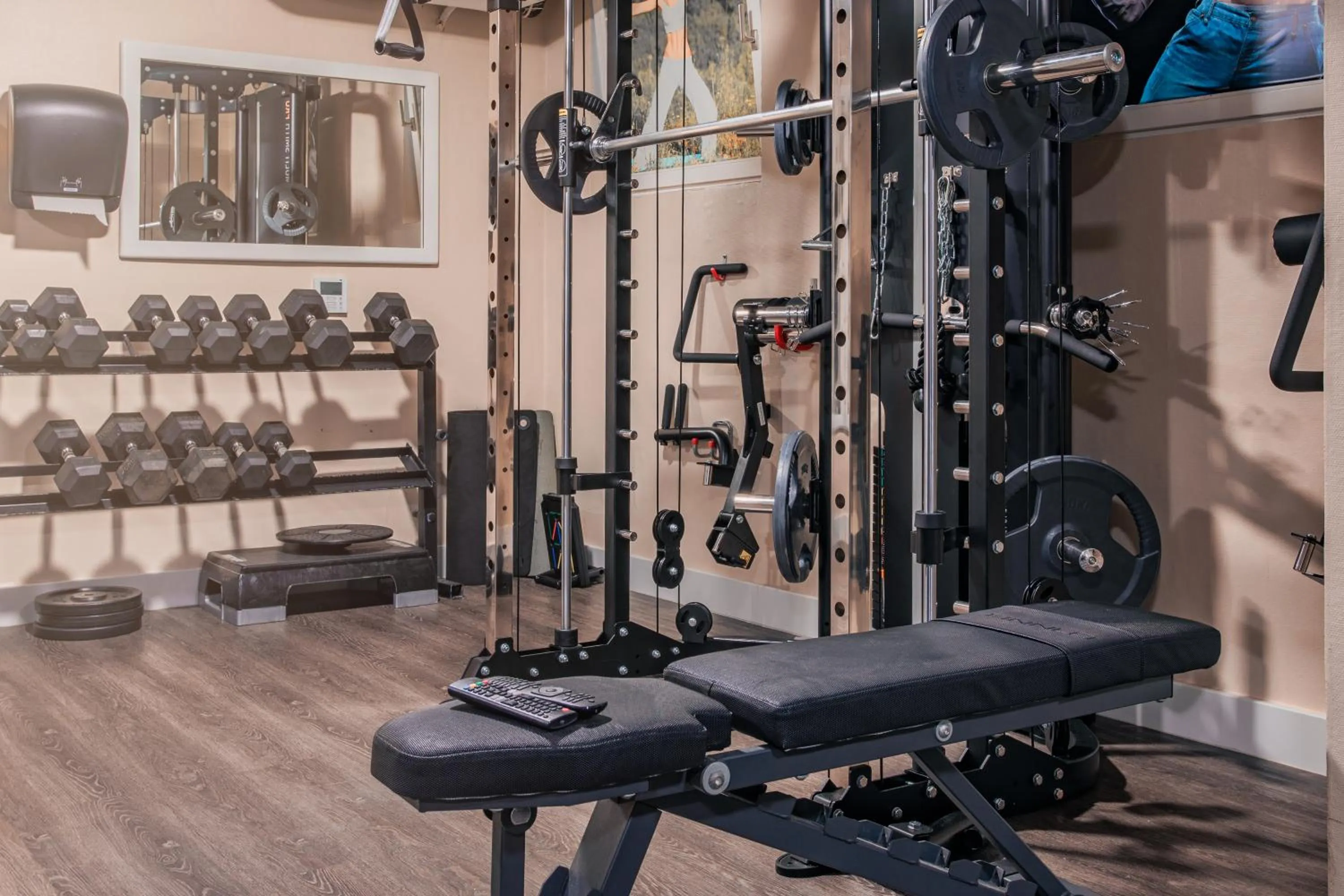 Fitness centre/facilities in Hotel-Restaurant Barbarossahof