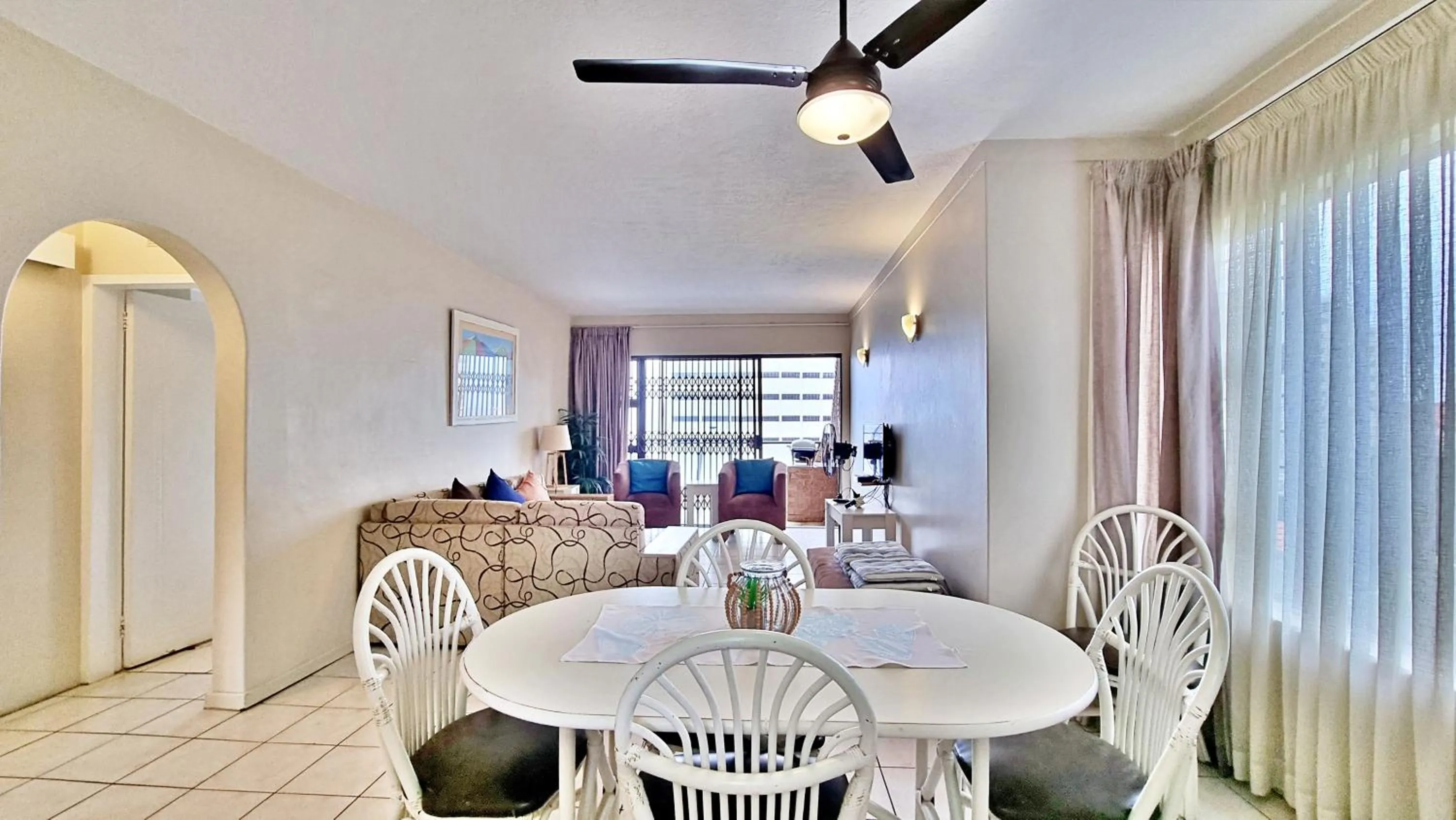 Seating area in Hyde Park