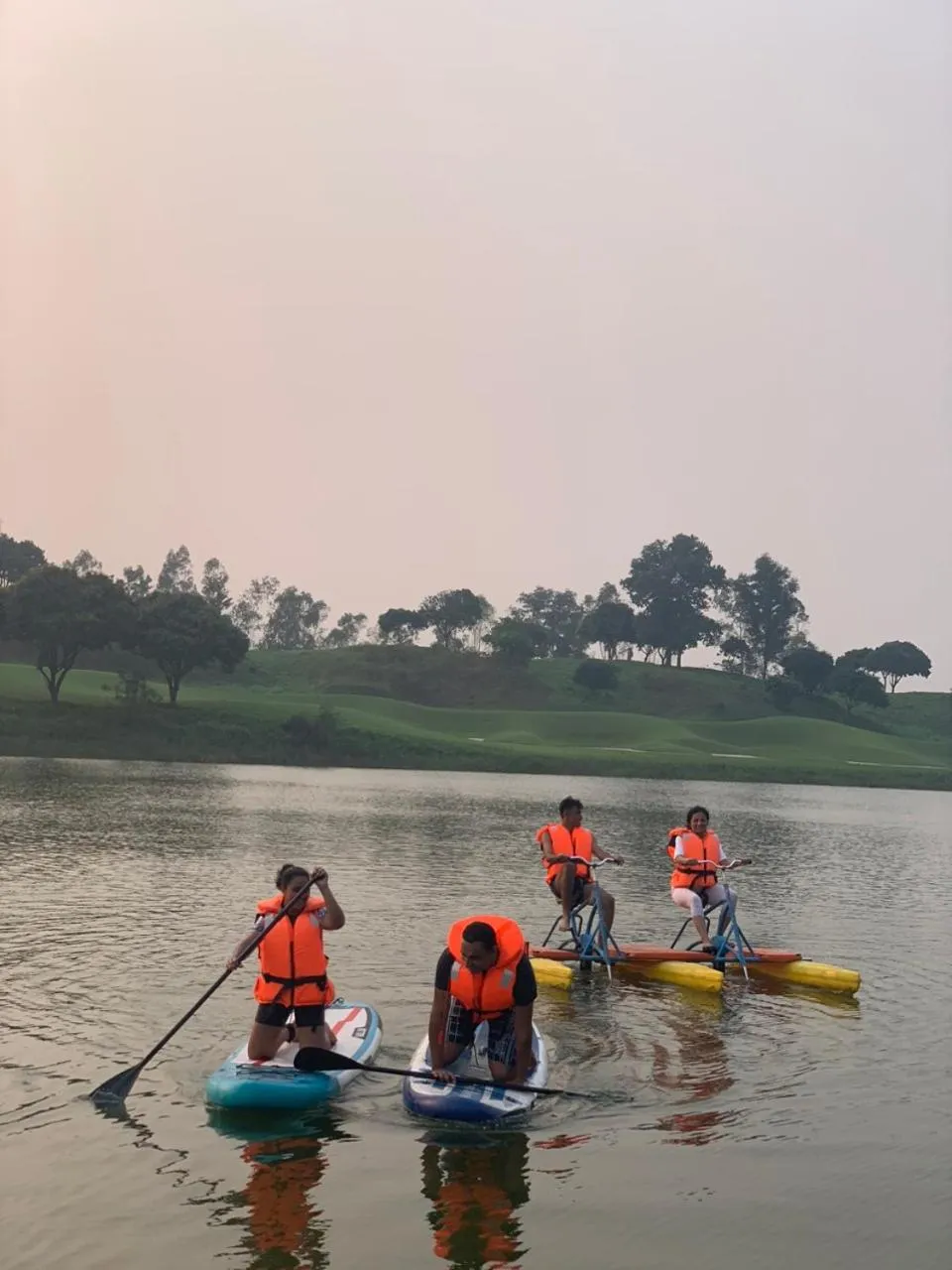 Lake view in Wyndham Sky Lake Resort and Villas