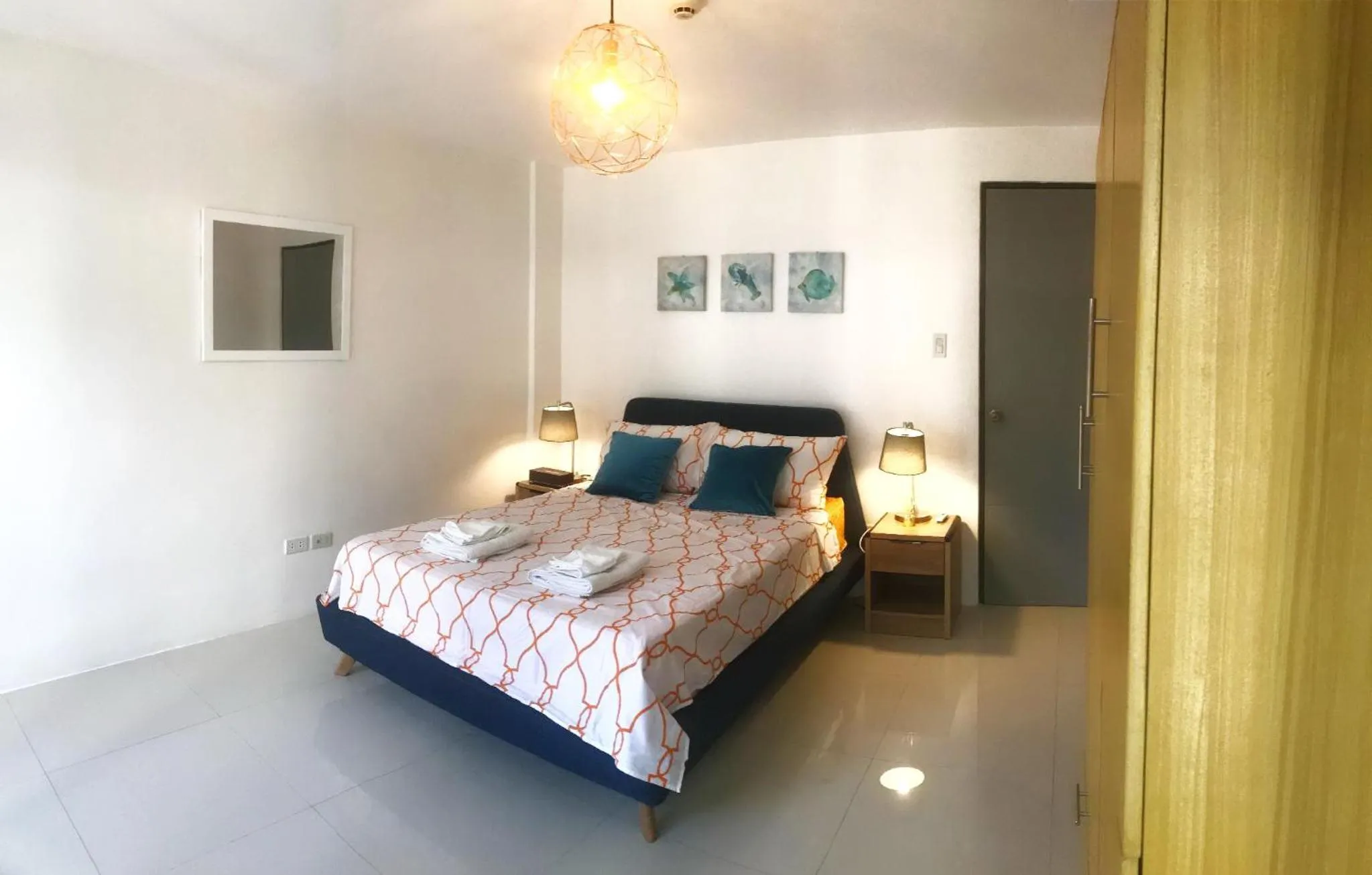 Bed in UNWND Residences Dumaguete