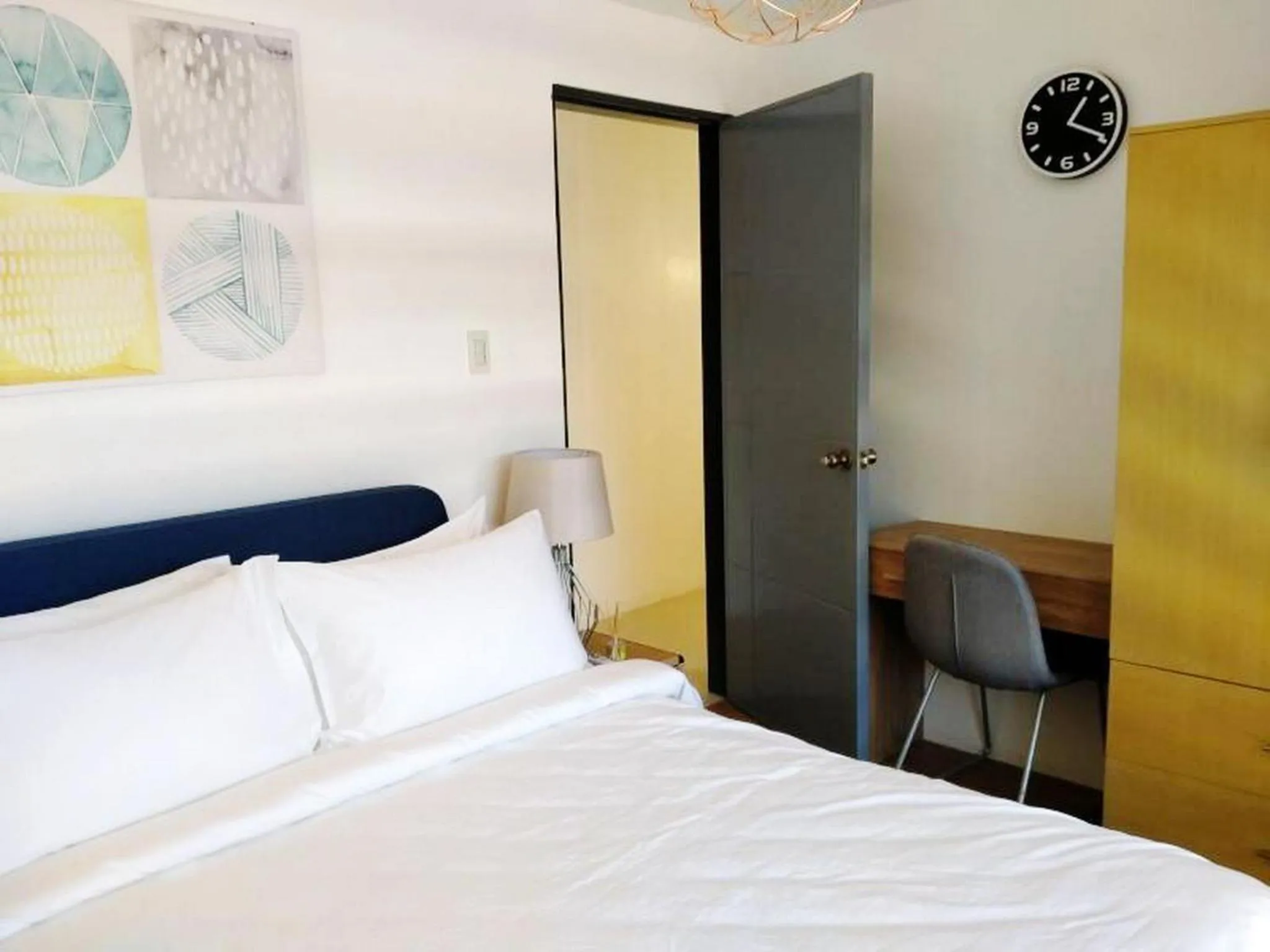 Bed in UNWND Residences Dumaguete