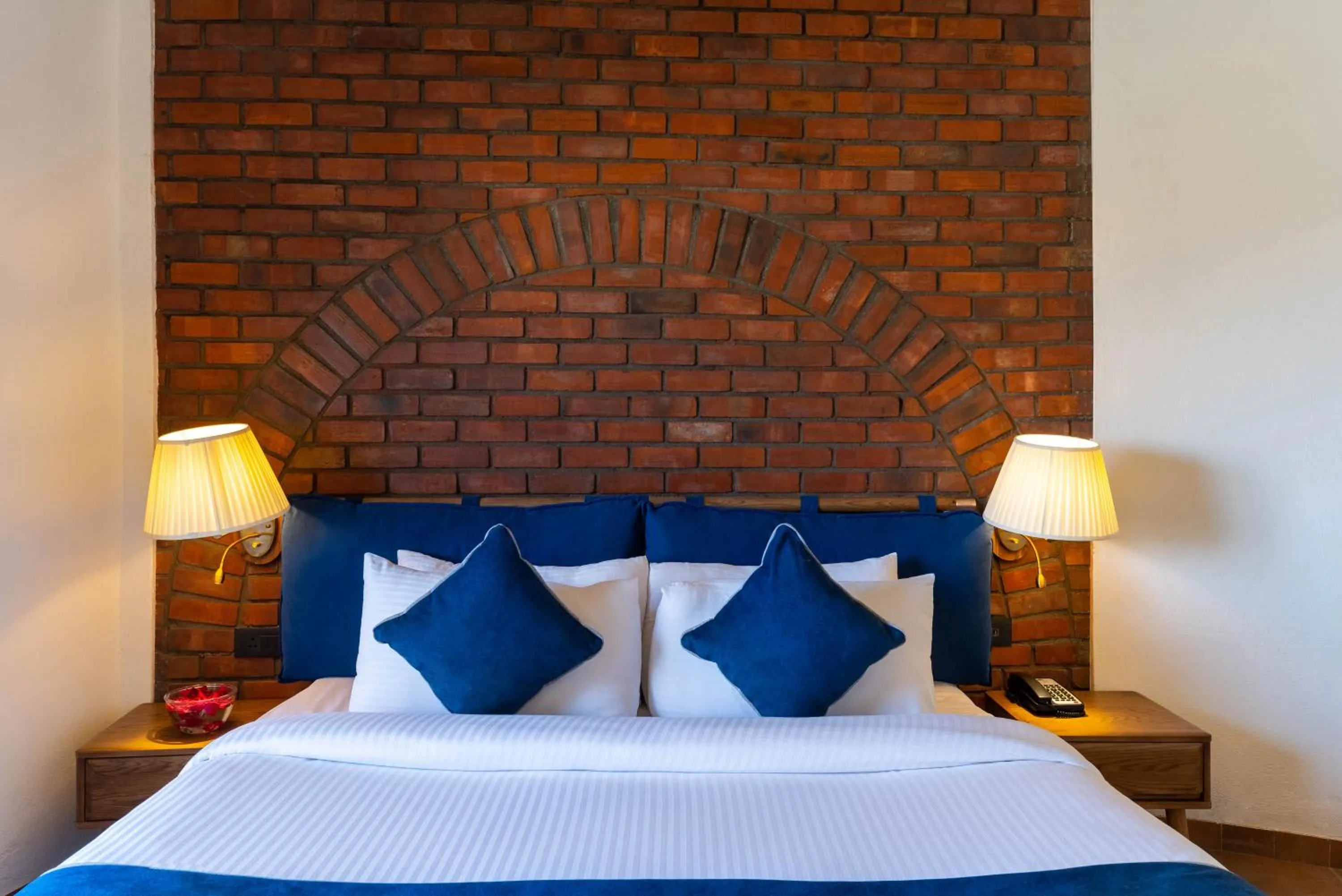 Bedroom, Bed in Ramee Royal Resort & Spa - Udaipur