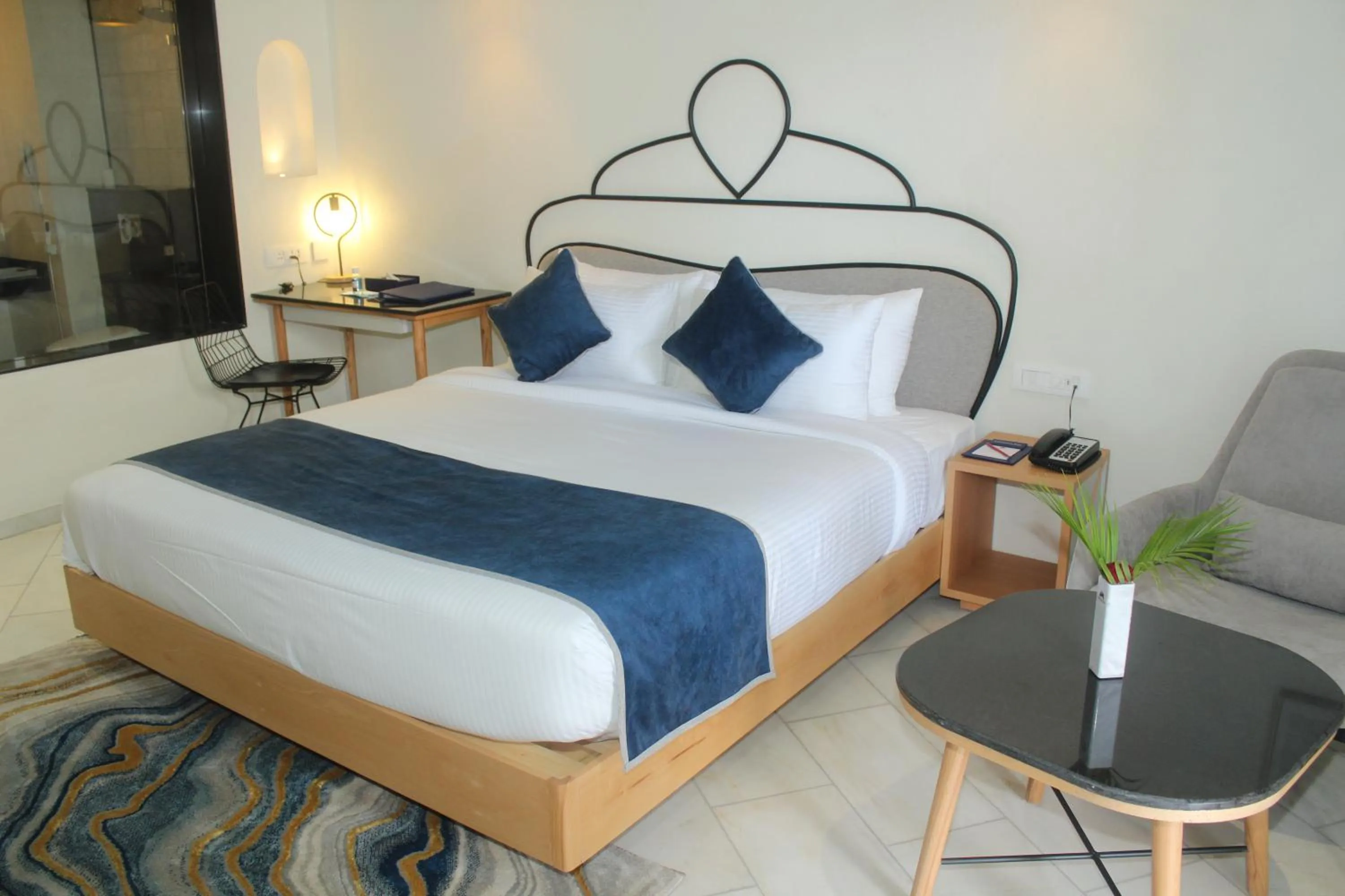 Bed in Ramee Royal Resort & Spa - Udaipur