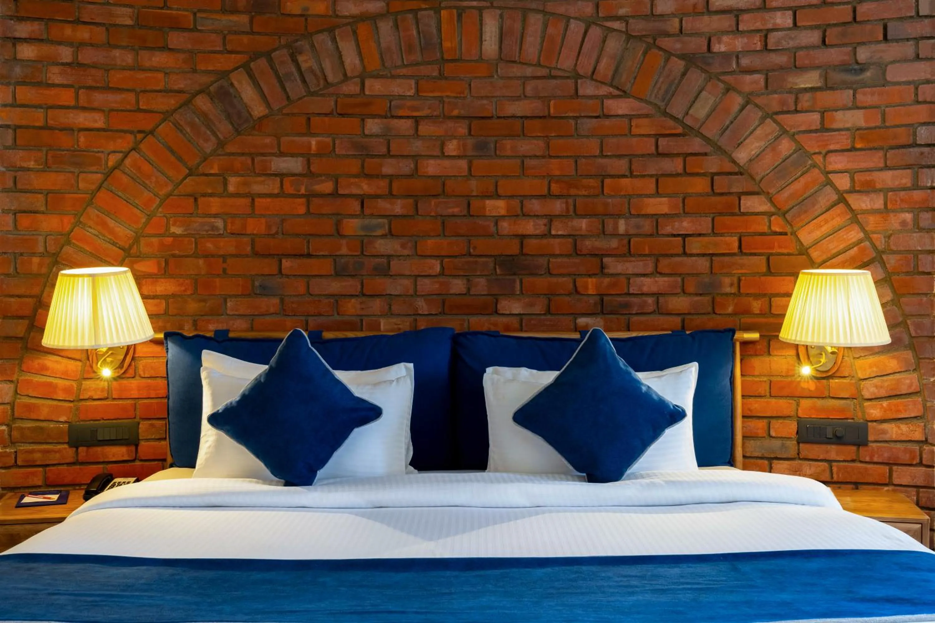 Bedroom, Bed in Ramee Royal Resort & Spa - Udaipur