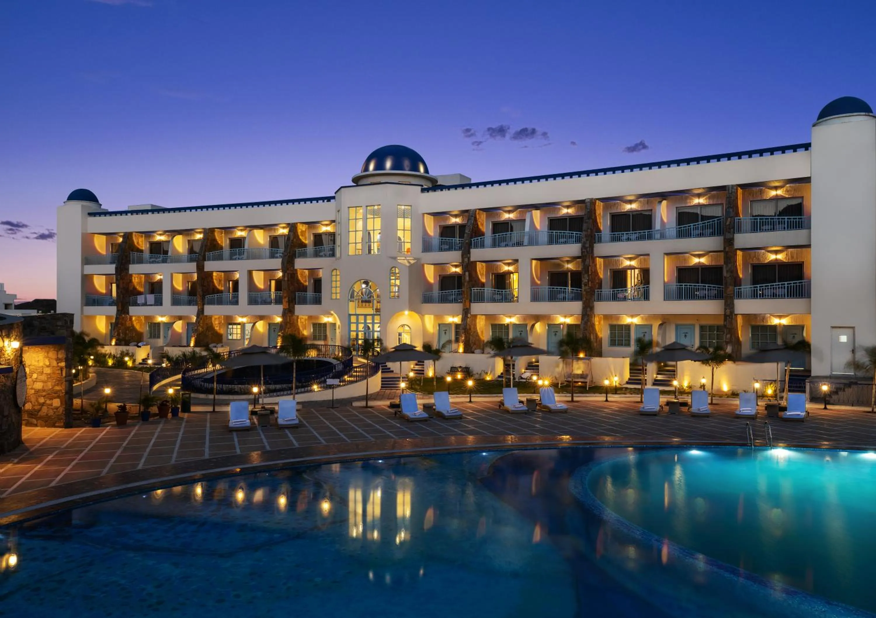 Swimming pool in Ramee Royal Resort & Spa - Udaipur