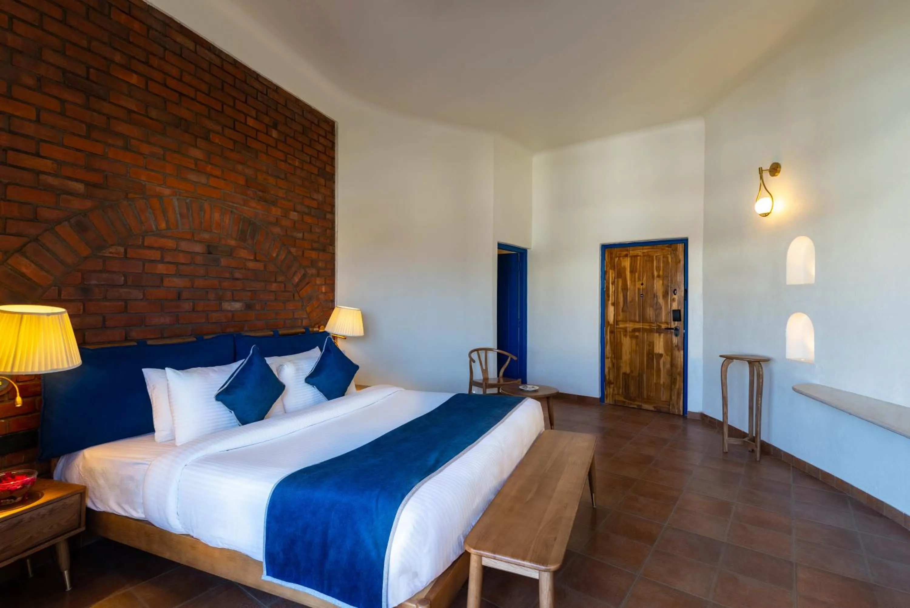 Bedroom, Bed in Ramee Royal Resort & Spa - Udaipur