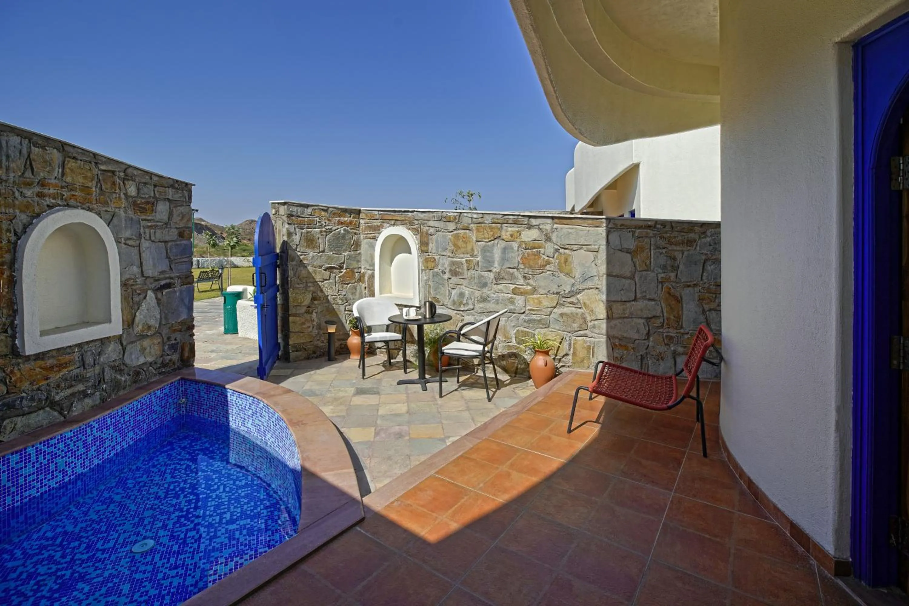 Pool view in Ramee Royal Resort & Spa - Udaipur