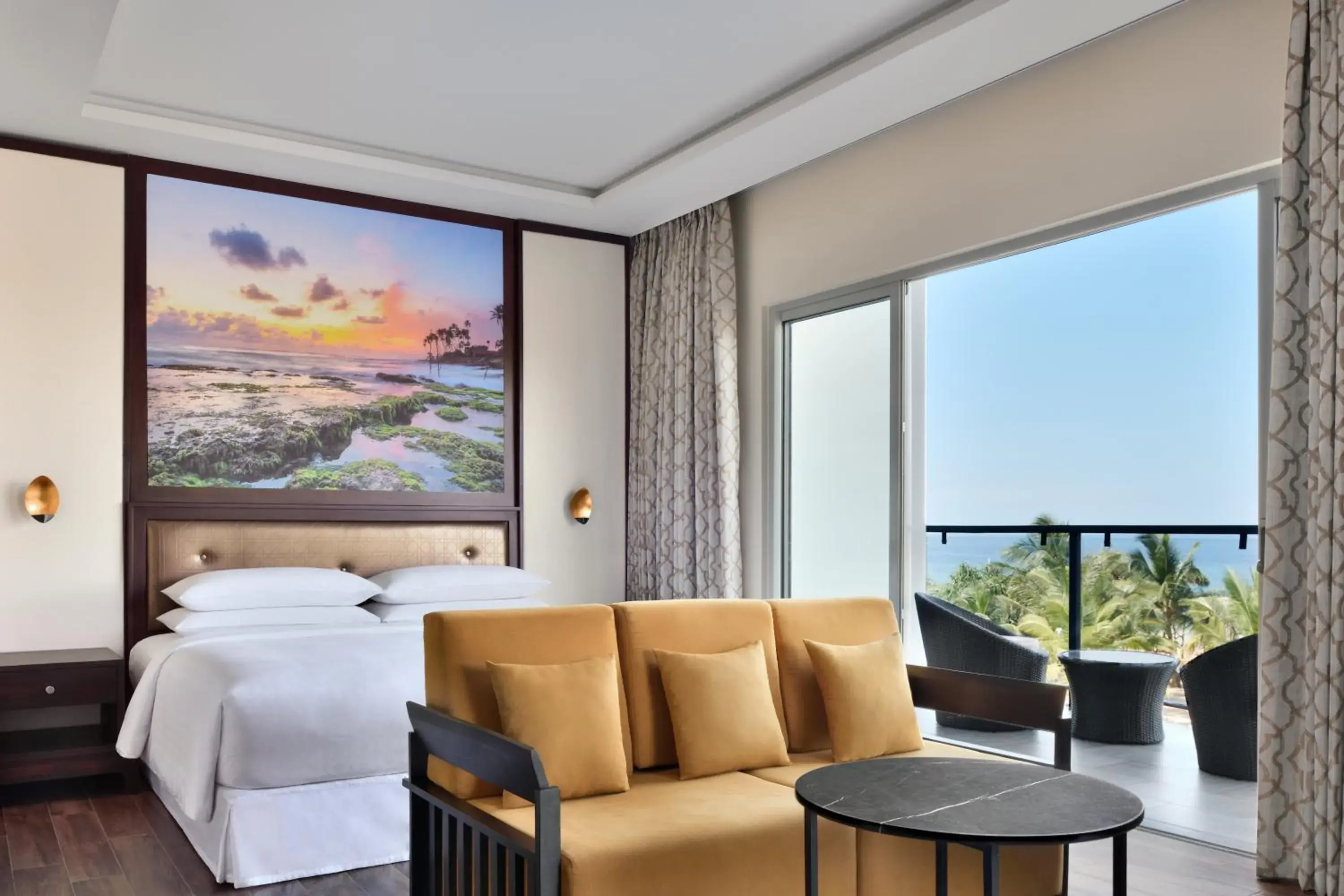 1 Bedroom Junior Suite, 1 King, Ocean view, Balcony - single occupancy in Sheraton Kosgoda Turtle Beach Resort 1 Bedroom Junior Suite, 1 King, Ocean view, Balcony - single occupancy in Sheraton Kosgoda Turtle Beach Resort