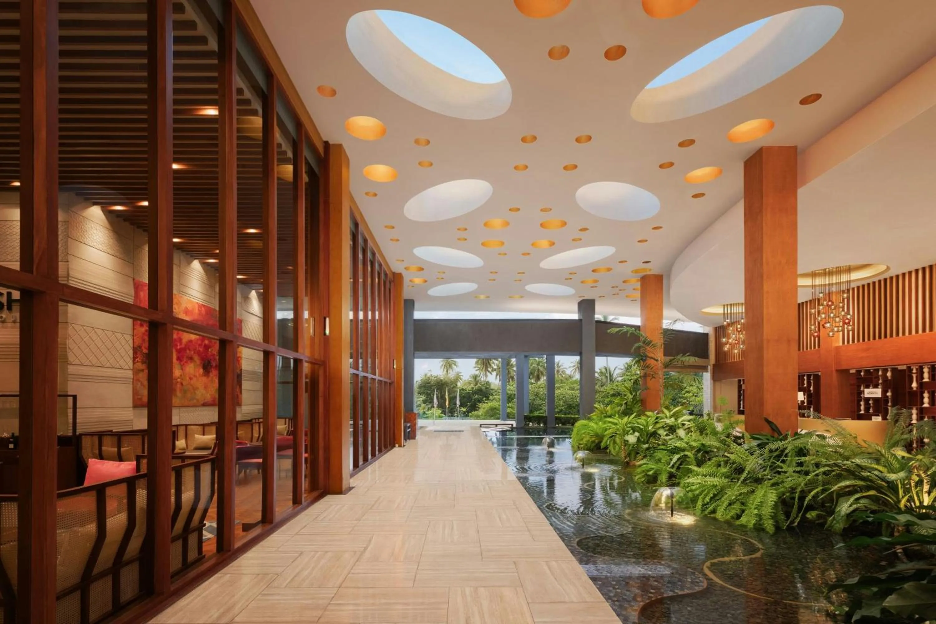 Lobby or reception in Sheraton Kosgoda Turtle Beach Resort