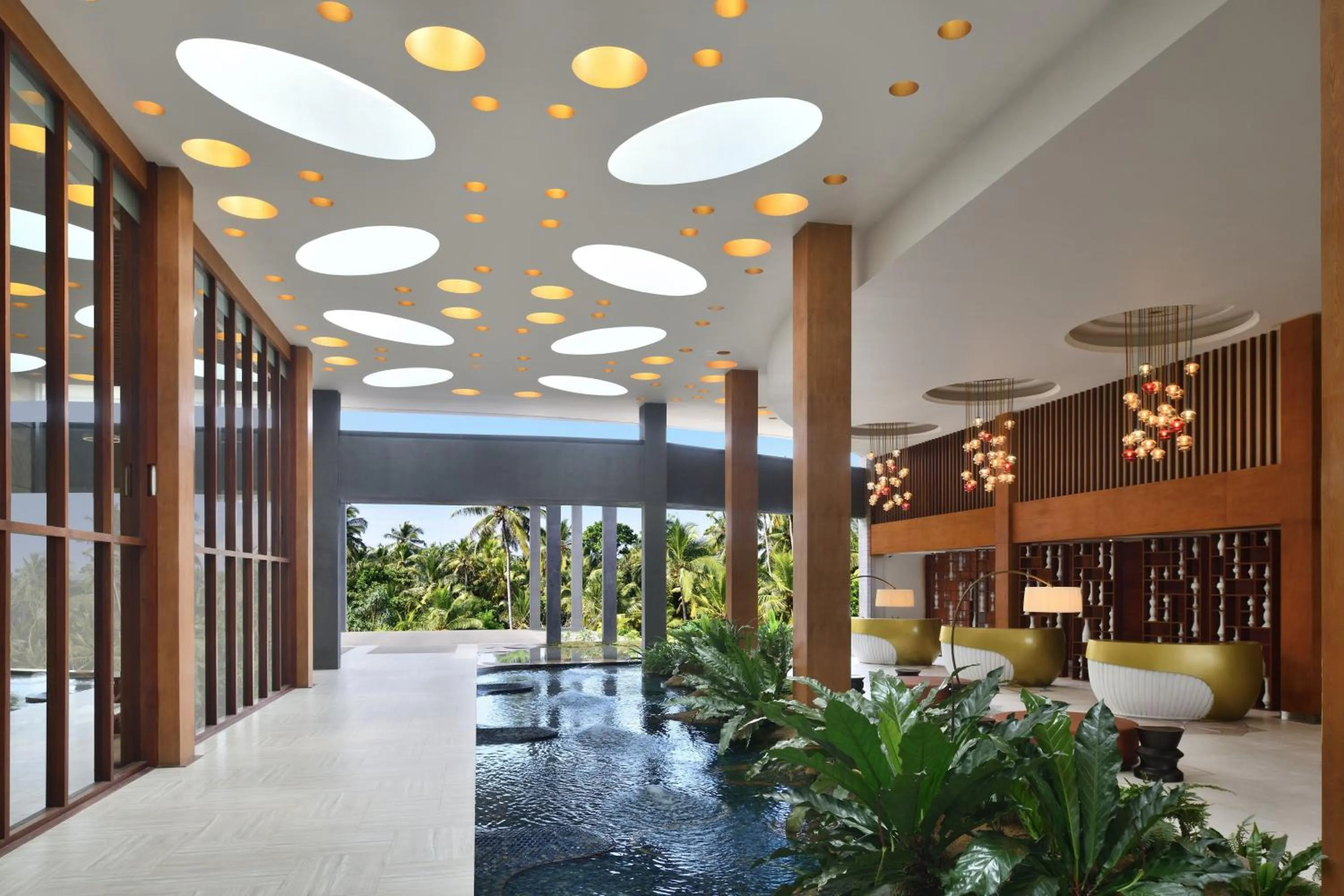 Lobby or reception in Sheraton Kosgoda Turtle Beach Resort