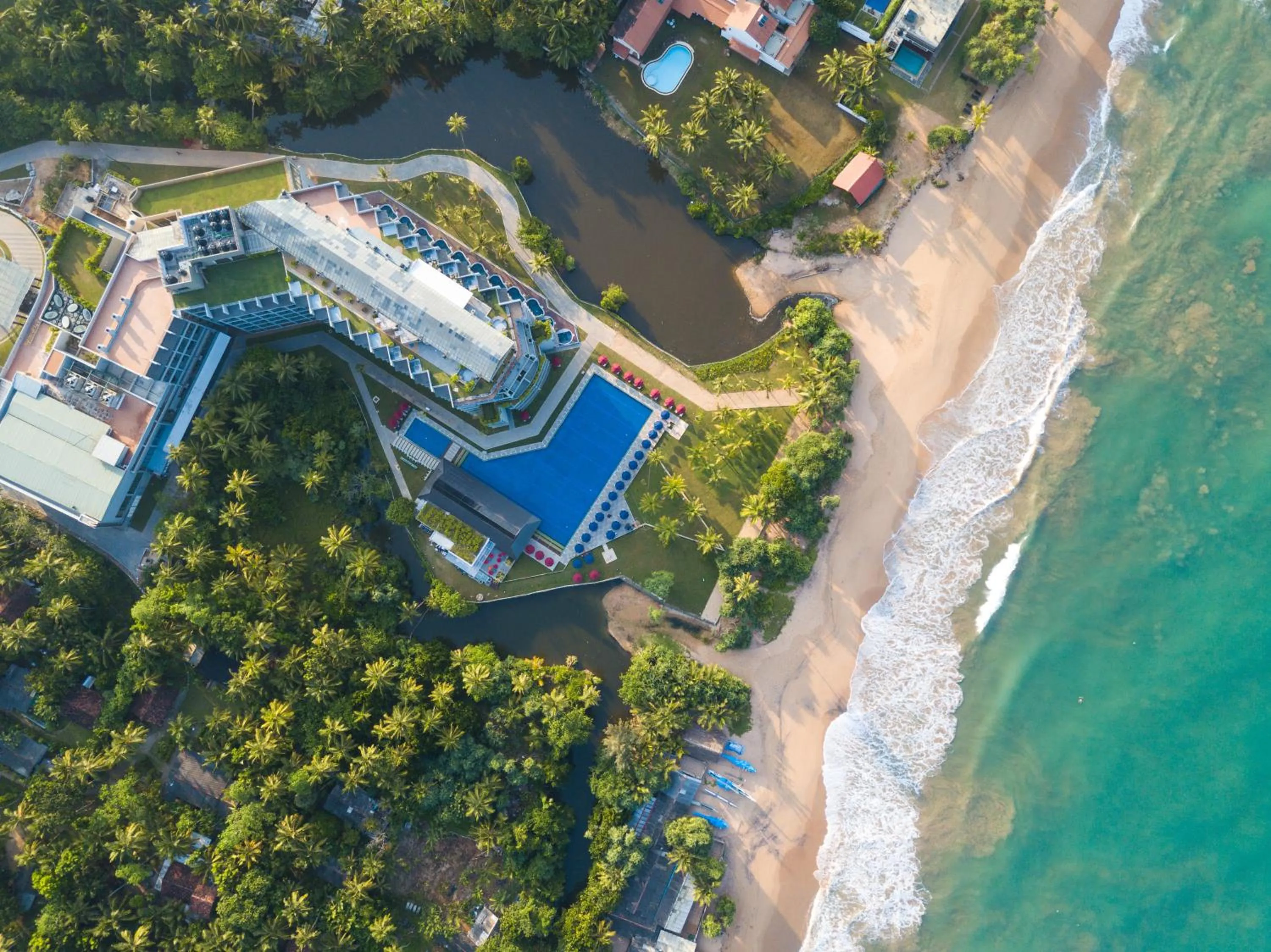 Bird's eye view in Sheraton Kosgoda Turtle Beach Resort