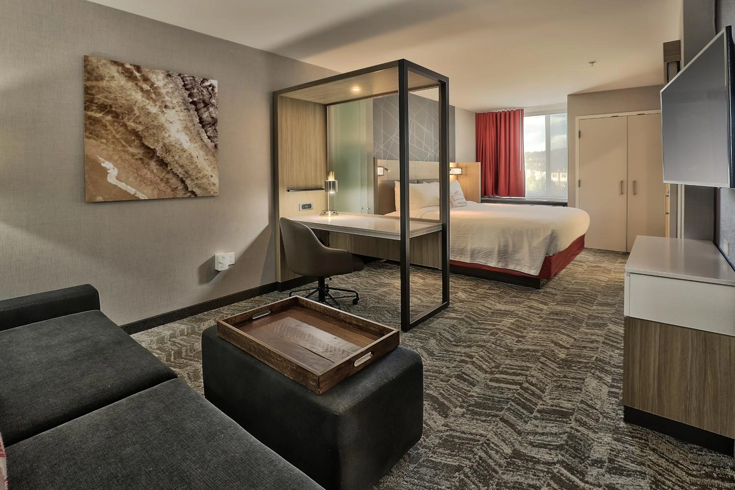 TV and multimedia, Bed in SpringHill Suites Durango