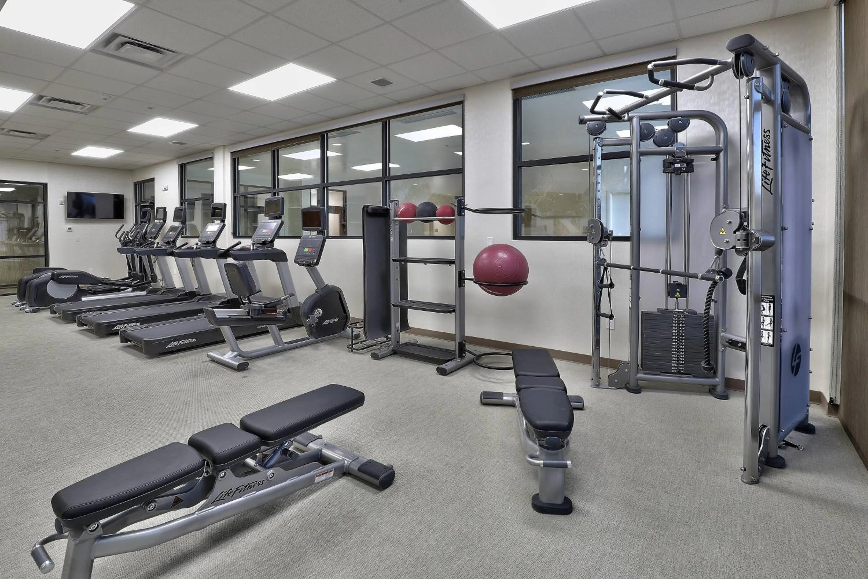Fitness centre/facilities in SpringHill Suites Durango