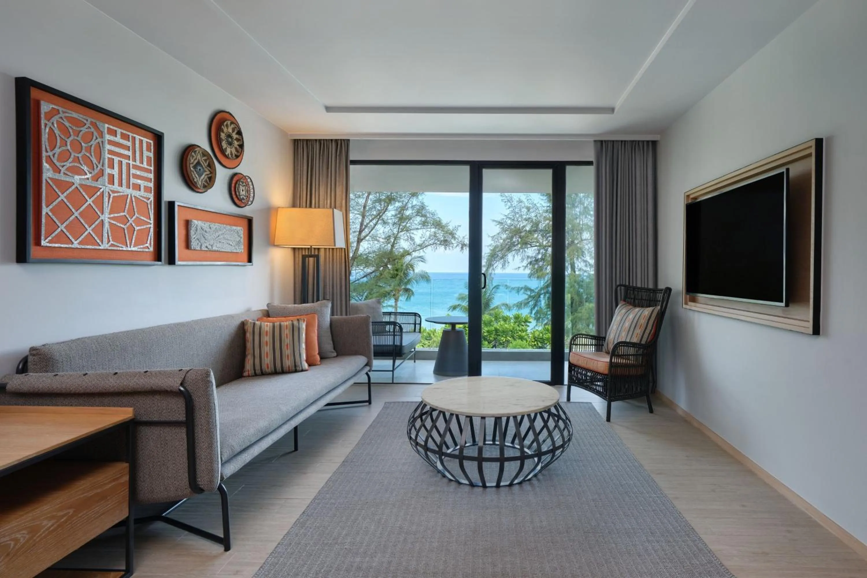 Living room in Four Points by Sheraton Phuket Patong Beach Resort