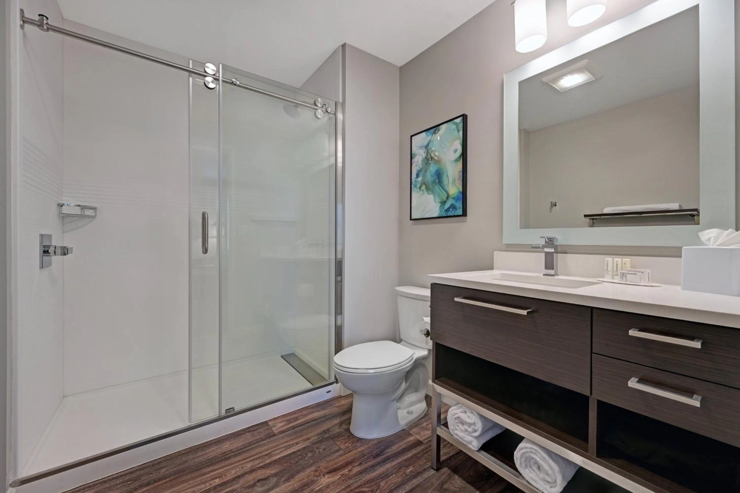 Bathroom in TownePlace Suites Sacramento Airport Natomas