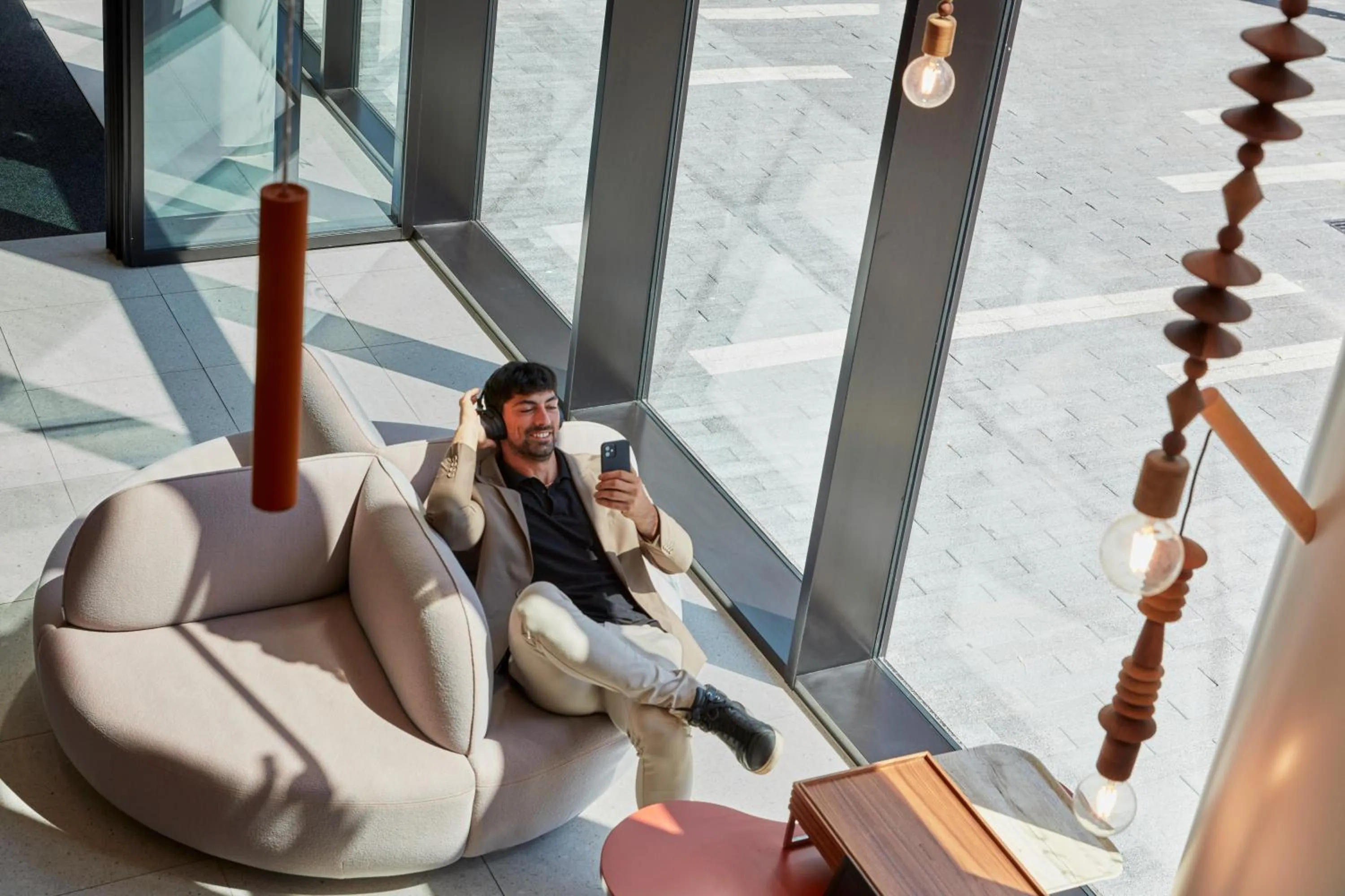 Lobby or reception in Adagio access Brussels Delta