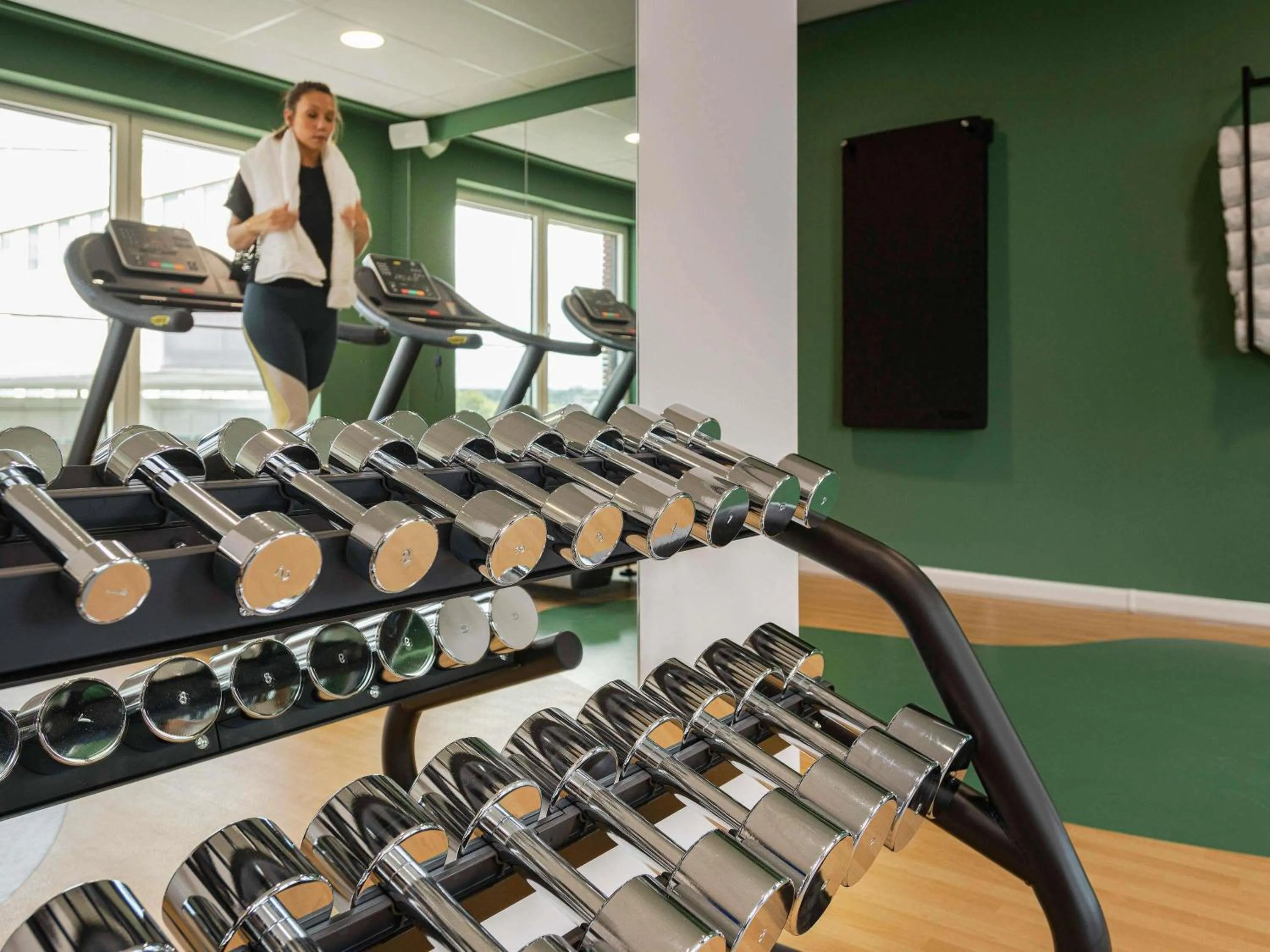 Fitness centre/facilities in Adagio access Brussels Delta