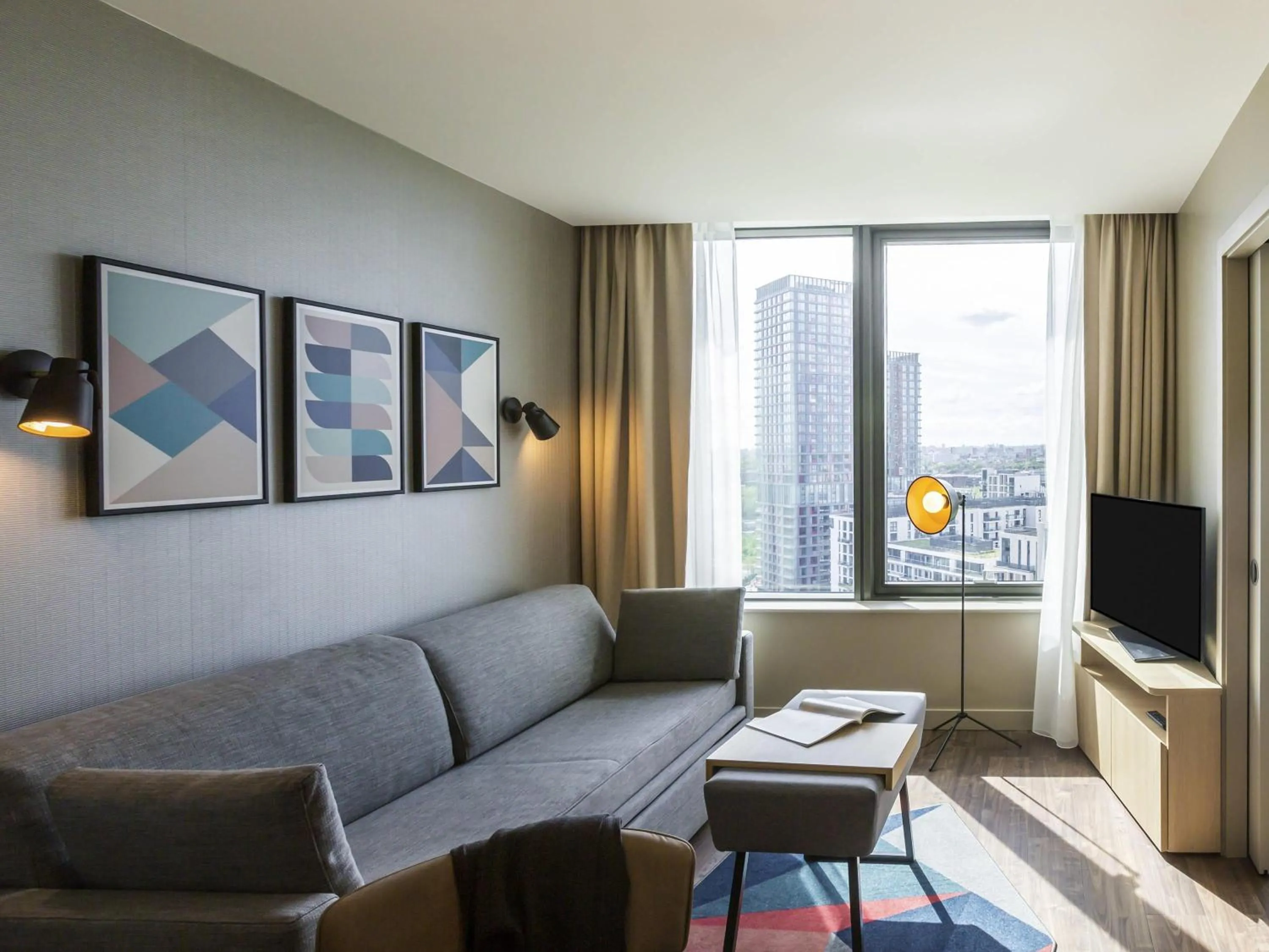 Bedroom in Aparthotel Adagio London Stratford