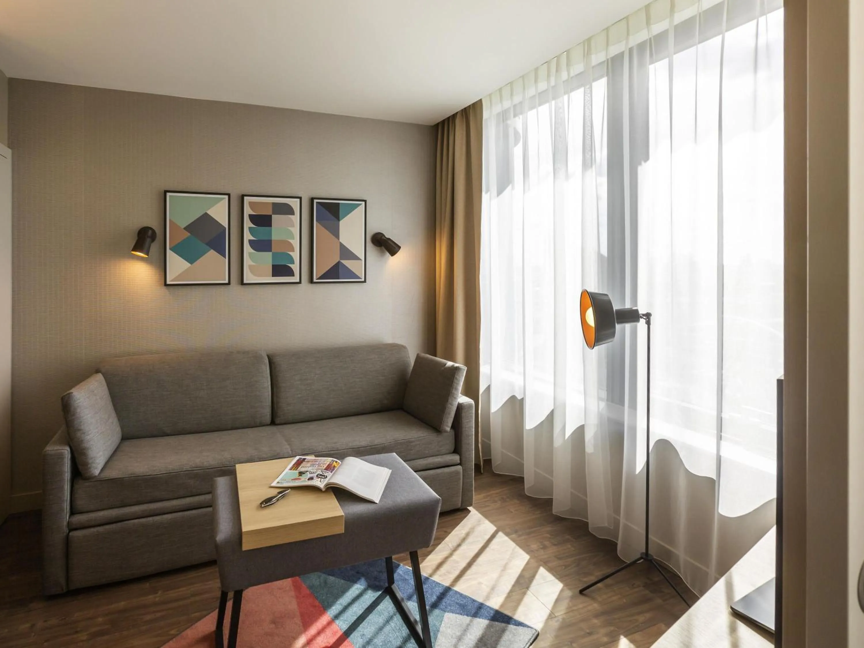 Bedroom in Aparthotel Adagio London Stratford