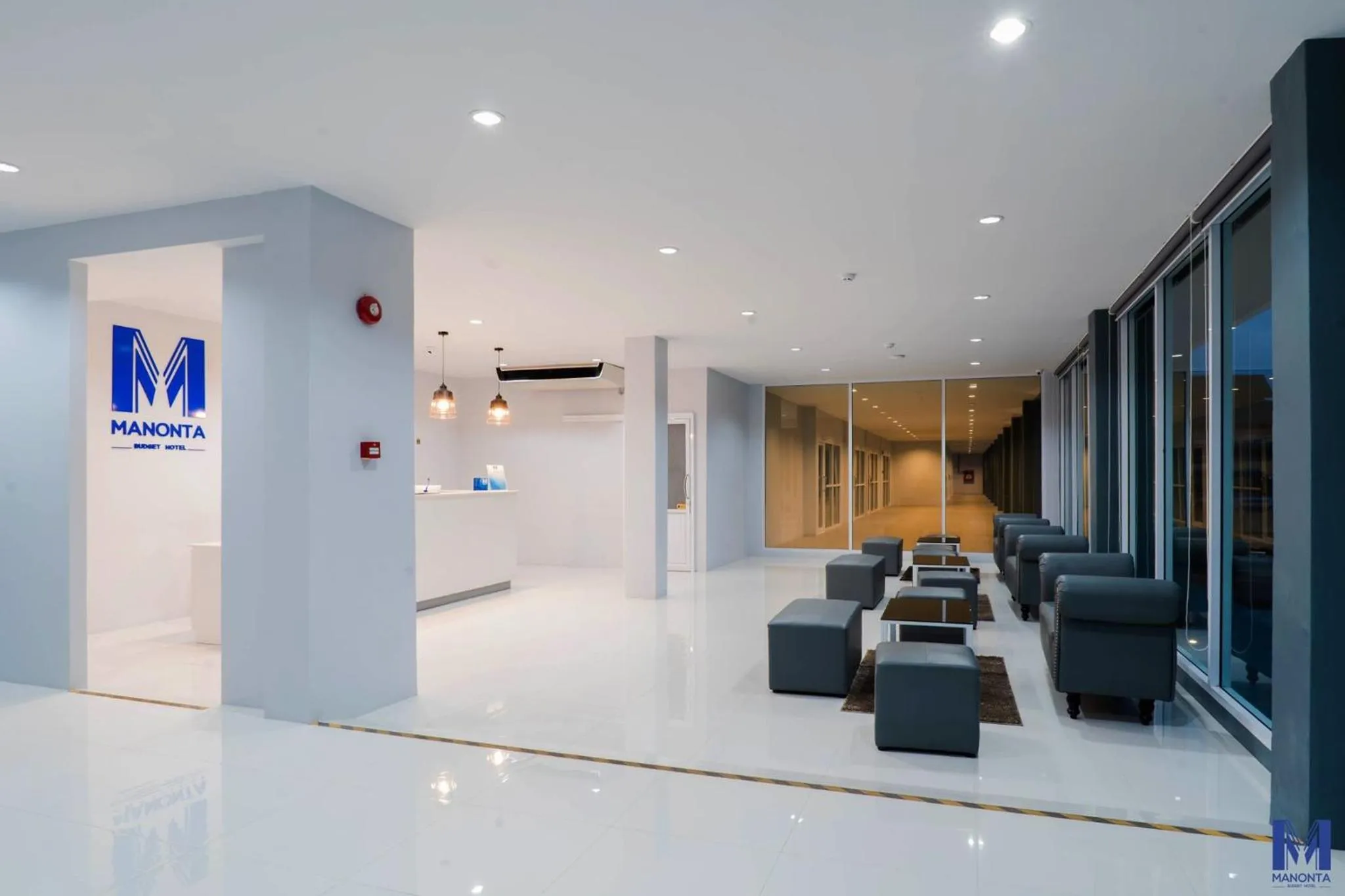 Lobby or reception in Manonta Budget Hotel