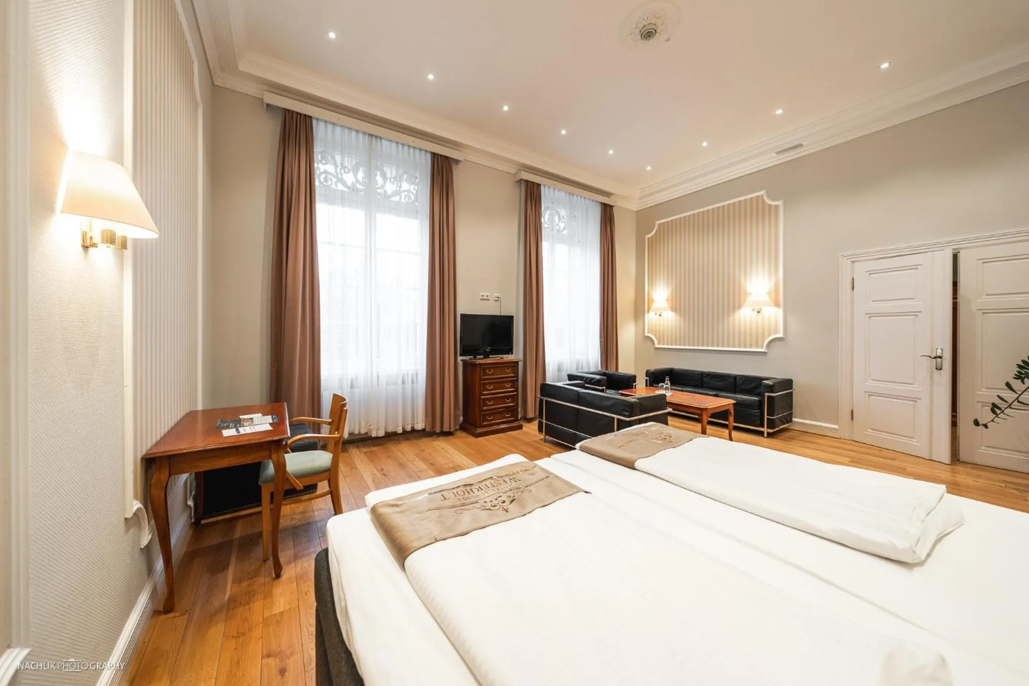 Bed in Schlosshotel Westerholt