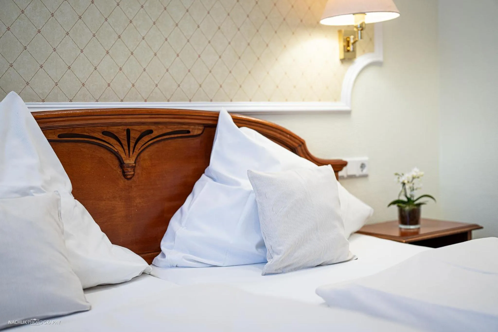 Bed in Schlosshotel Westerholt