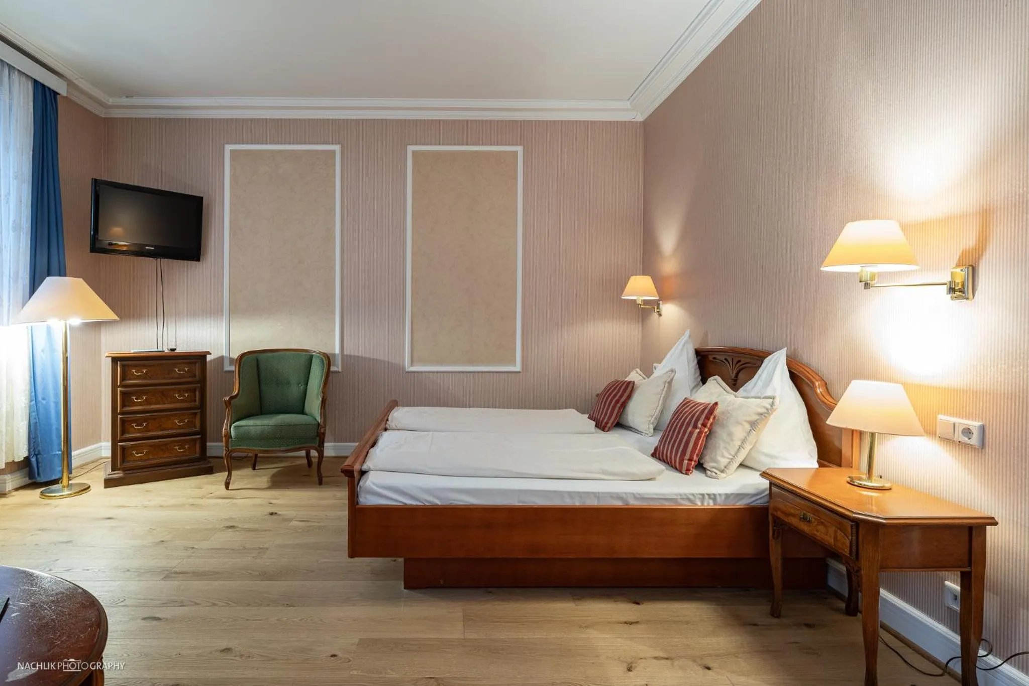 Bed in Schlosshotel Westerholt