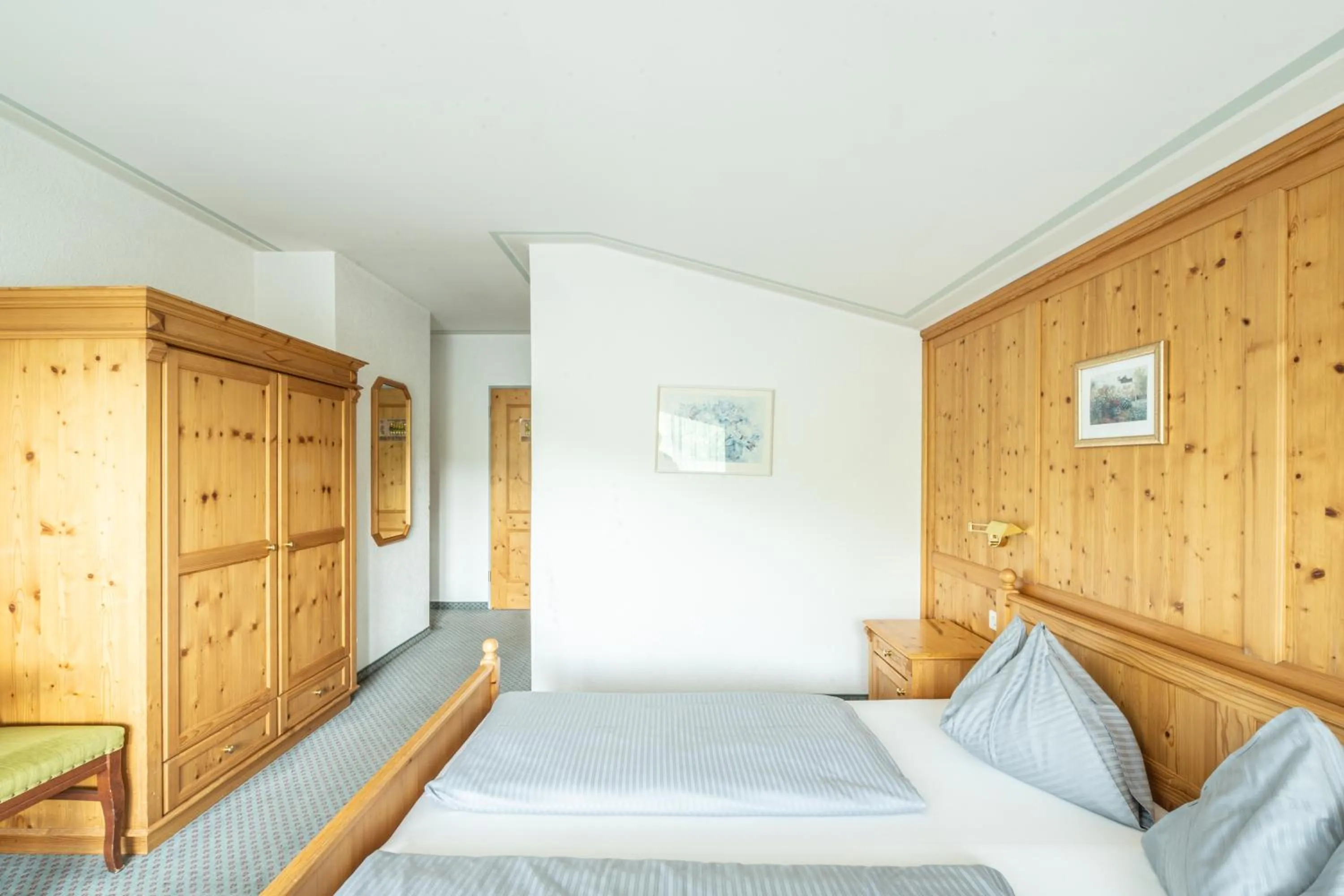 Bed in Hotel Engel Alberschwende