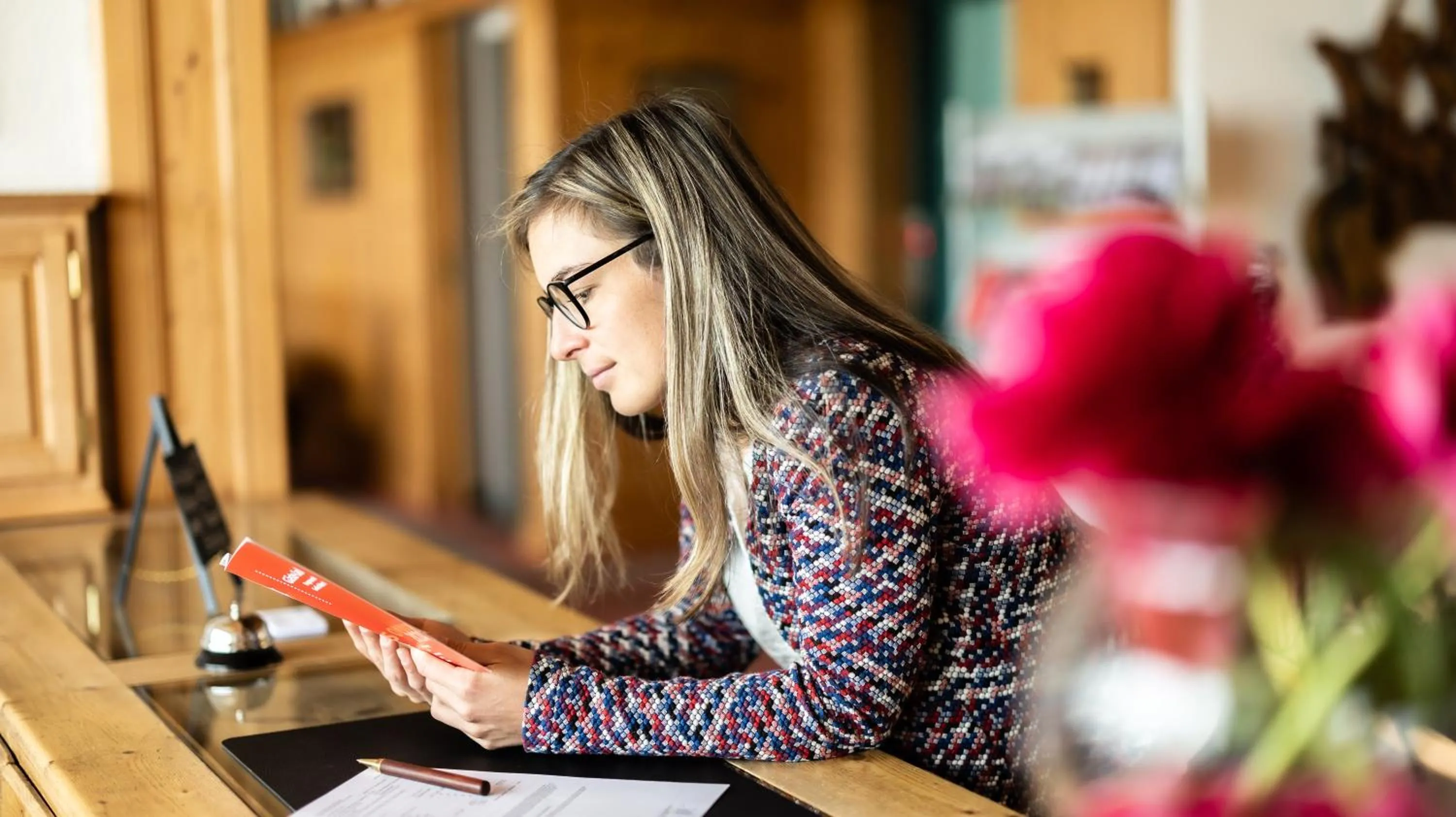 Lobby or reception in Hotel Engel Alberschwende