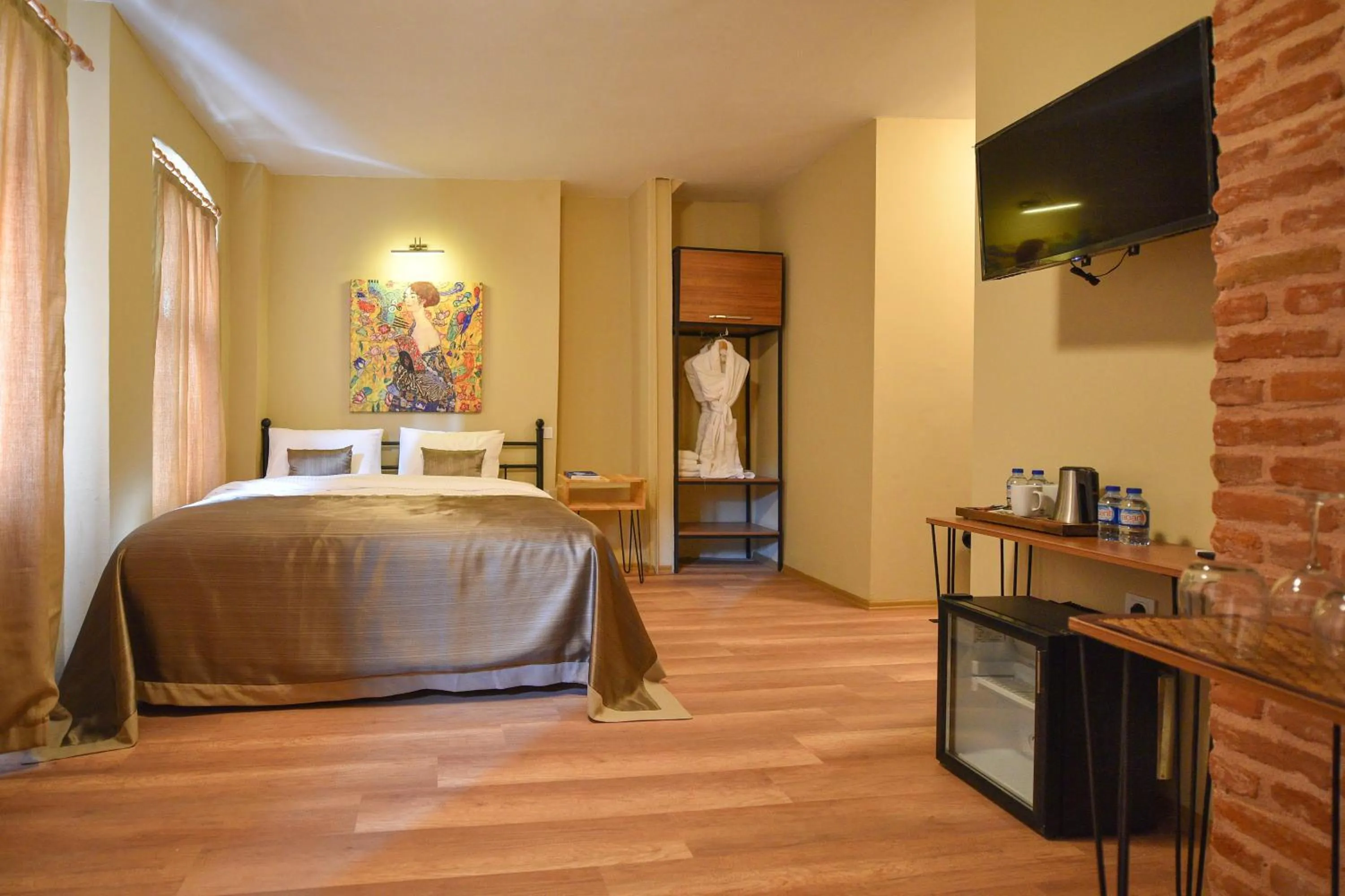 Bed in Maravilloso Hotel Pera