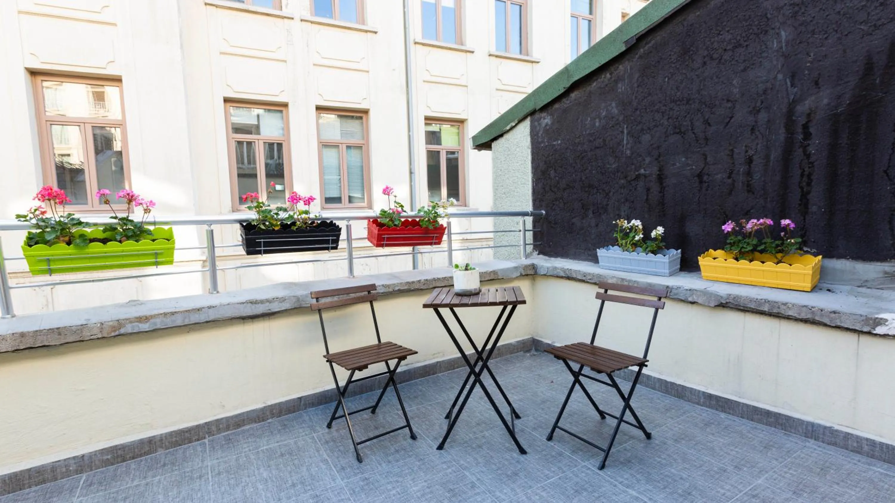 Balcony/Terrace in Maravilloso Hotel Pera