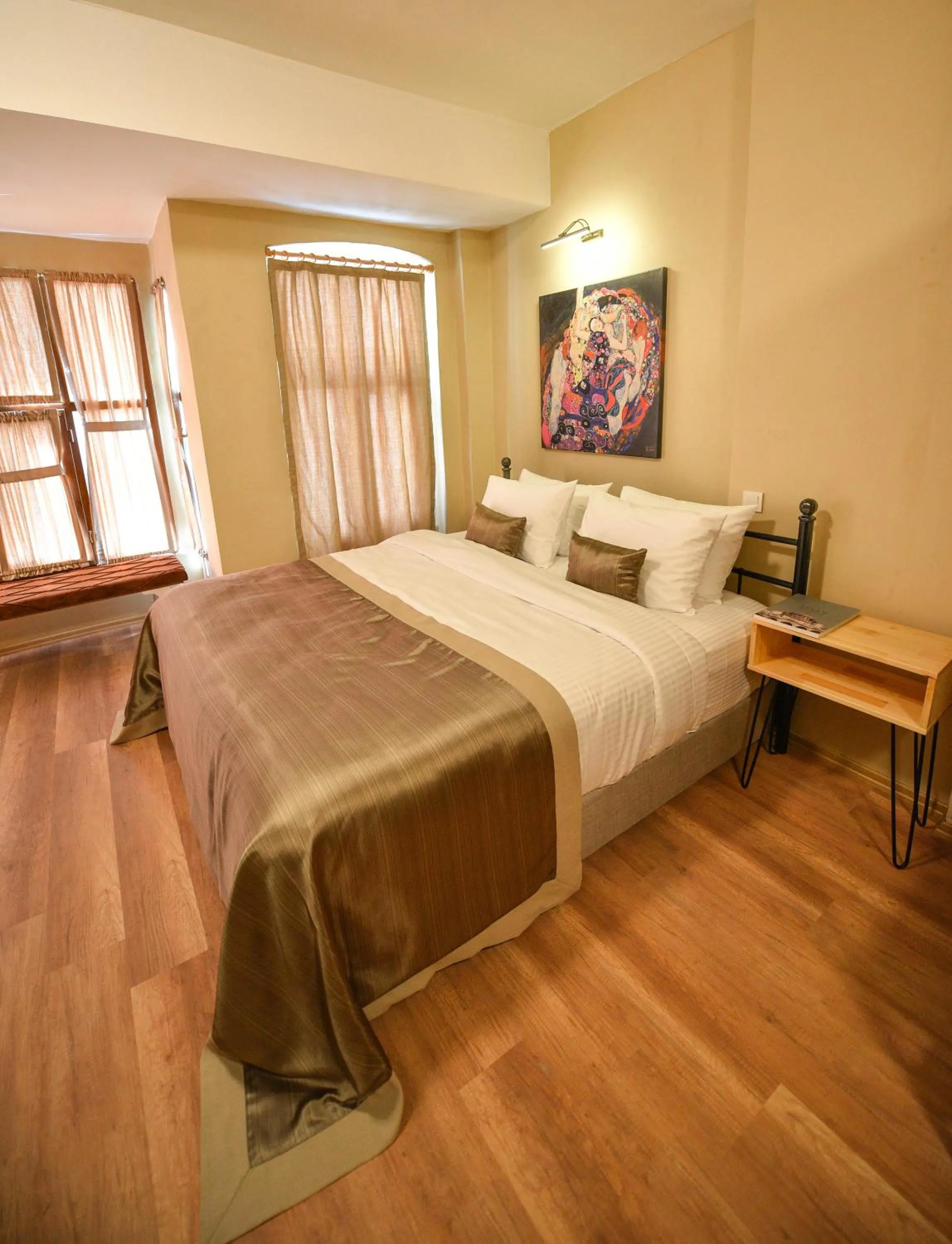 Bed in Maravilloso Hotel Pera