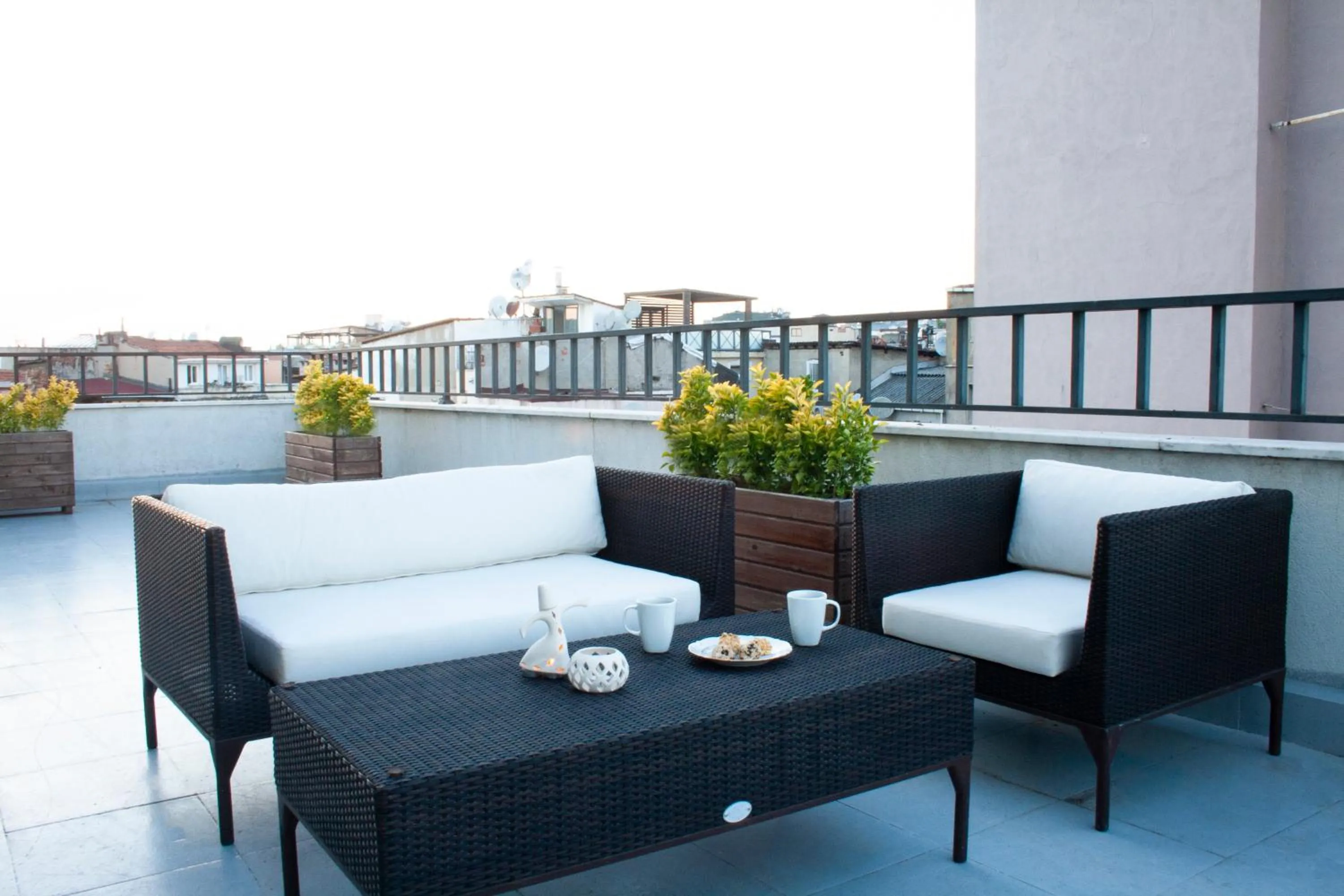 Balcony/Terrace in Maravilloso Hotel Galata
