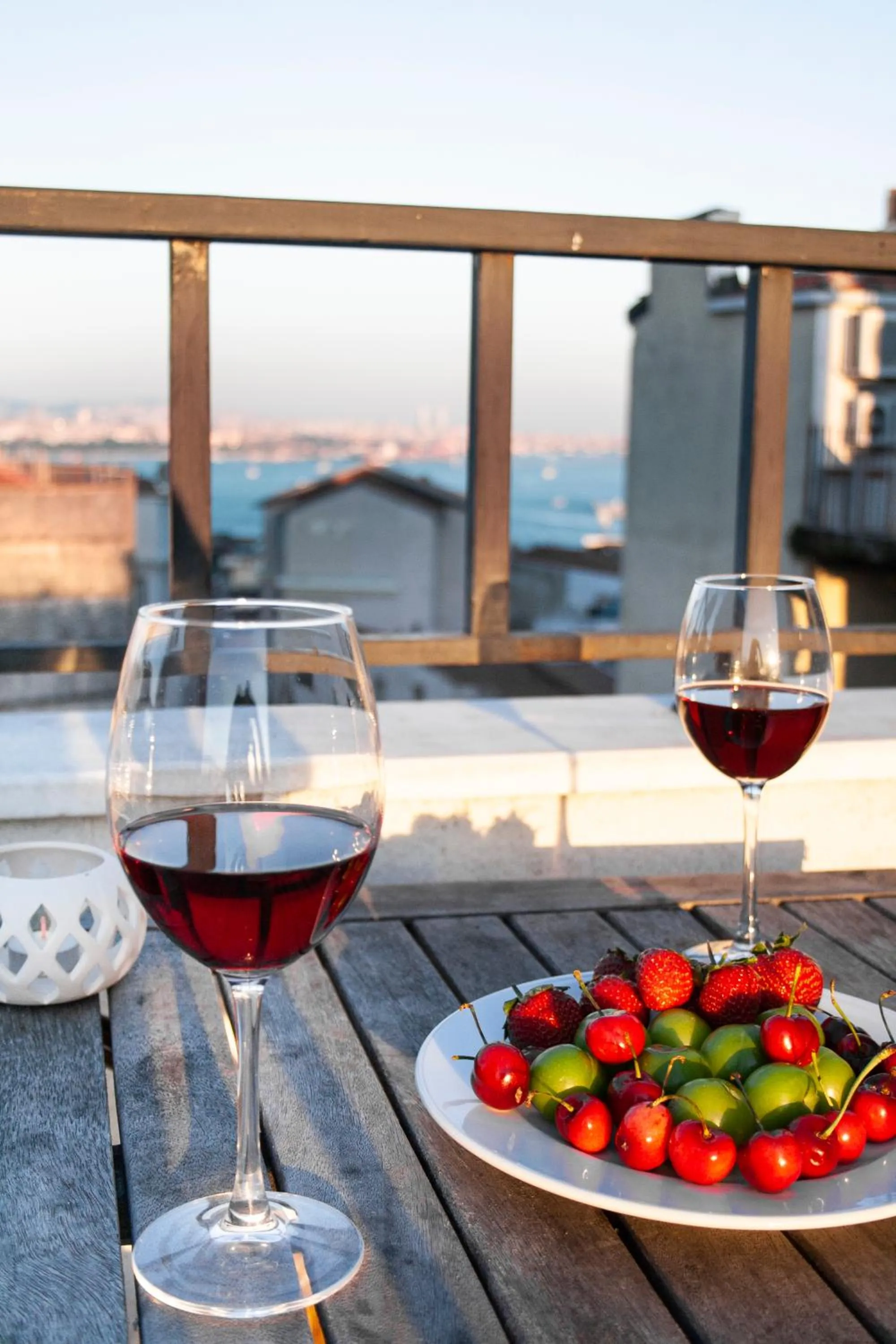 Balcony/Terrace in Maravilloso Hotel Galata