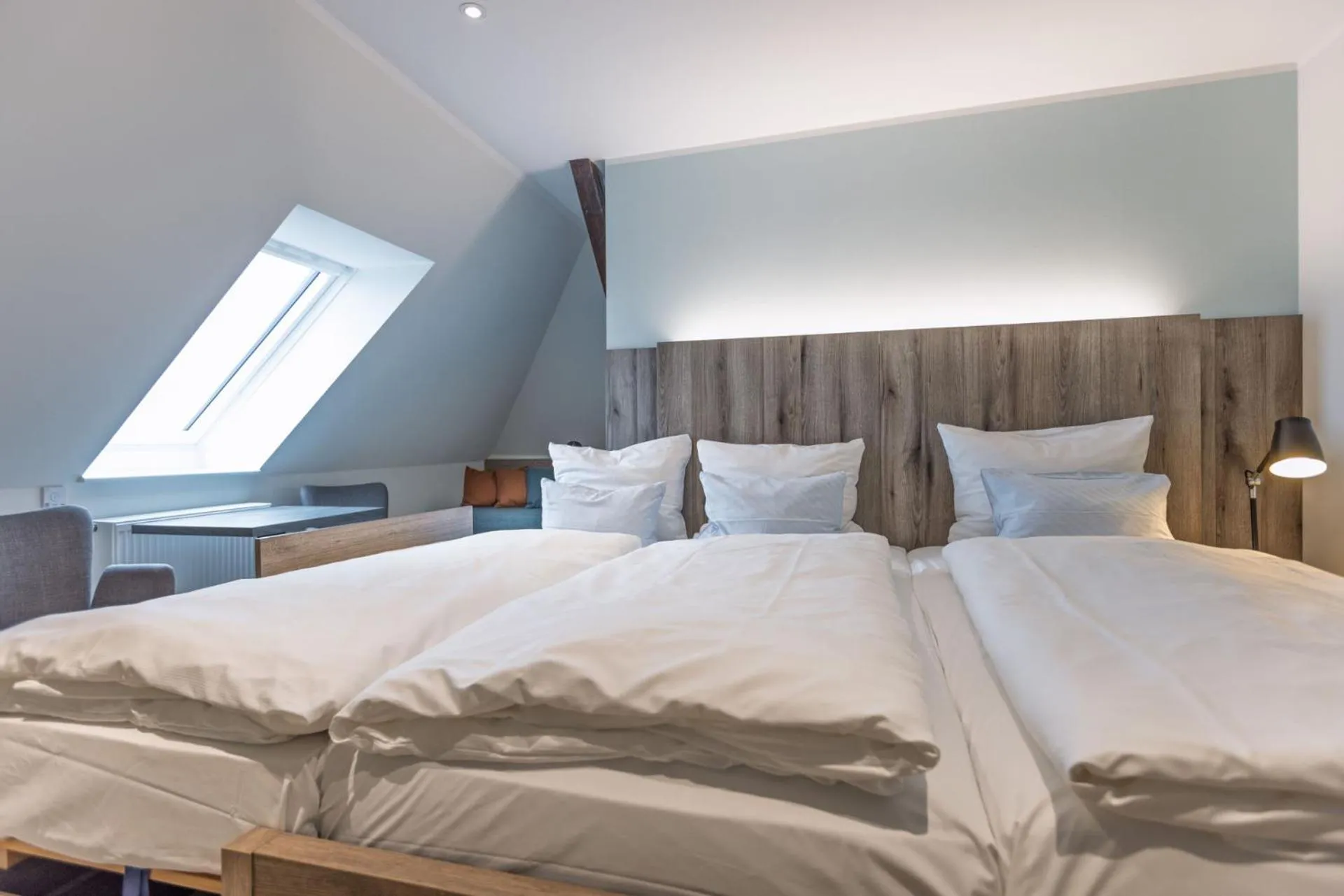 Bed in Best Western Plus Theodor Storm Hotel