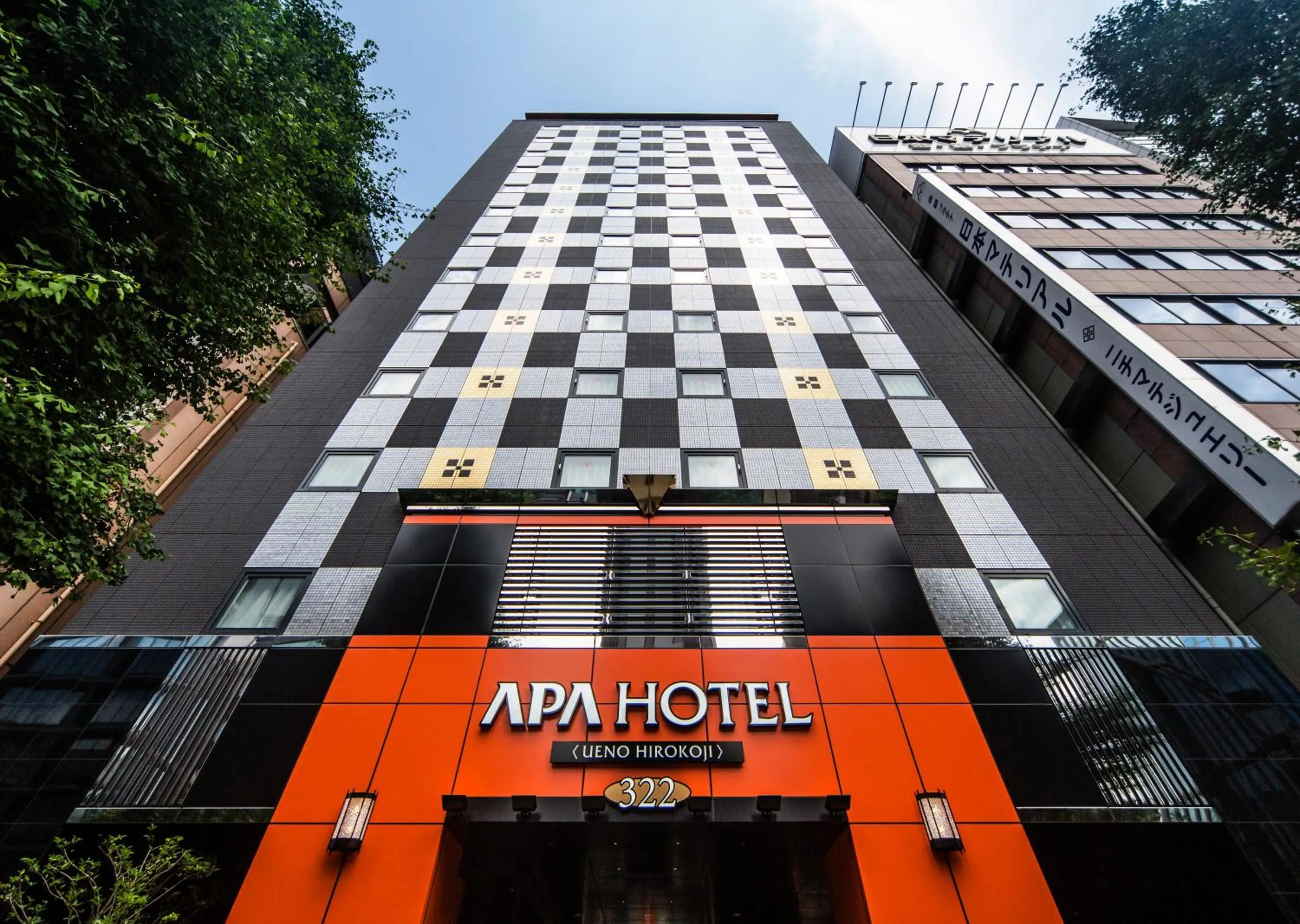Property building in APA Hotel Ueno Hirokoji