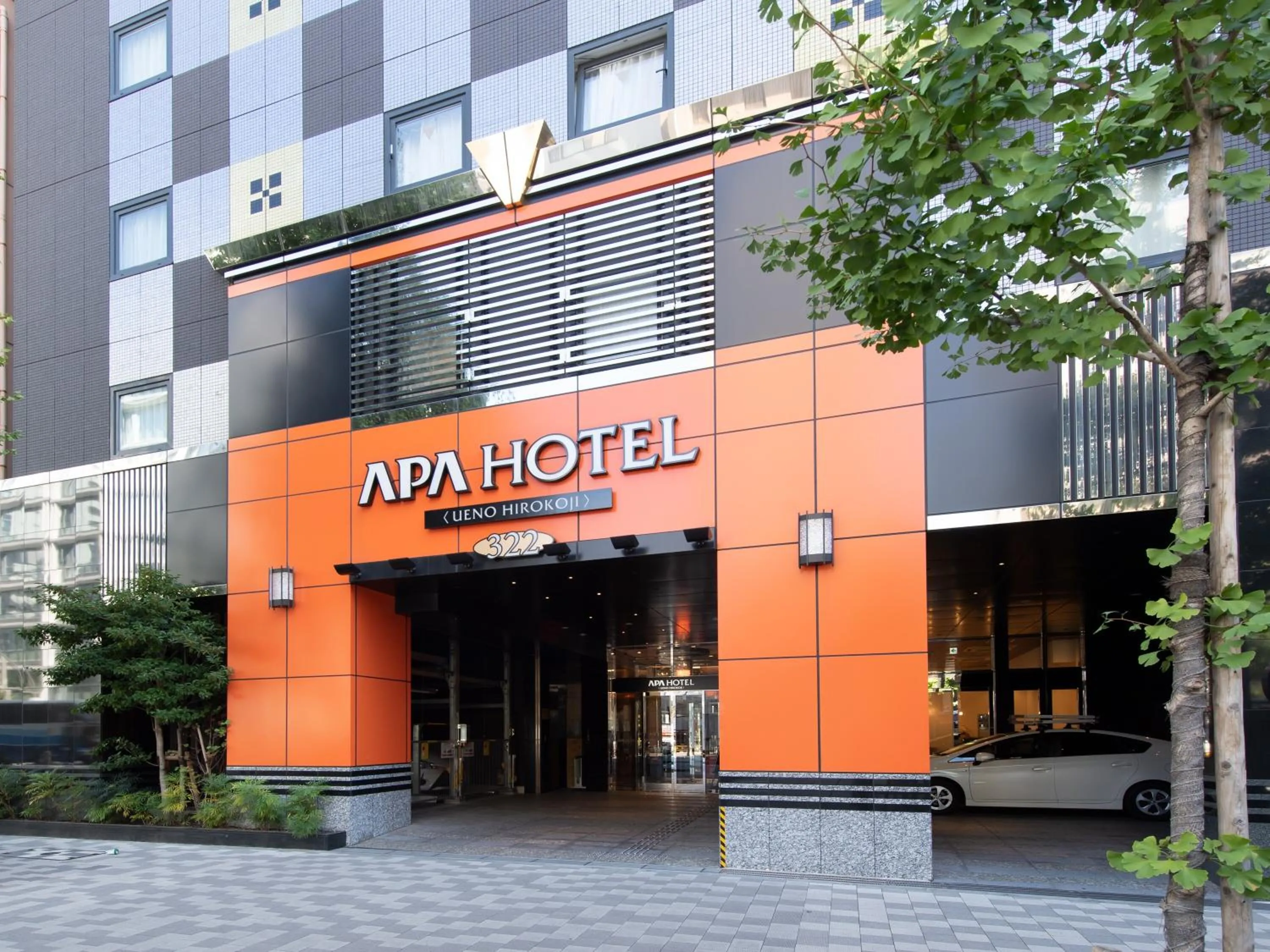 Property building in APA Hotel Ueno Hirokoji