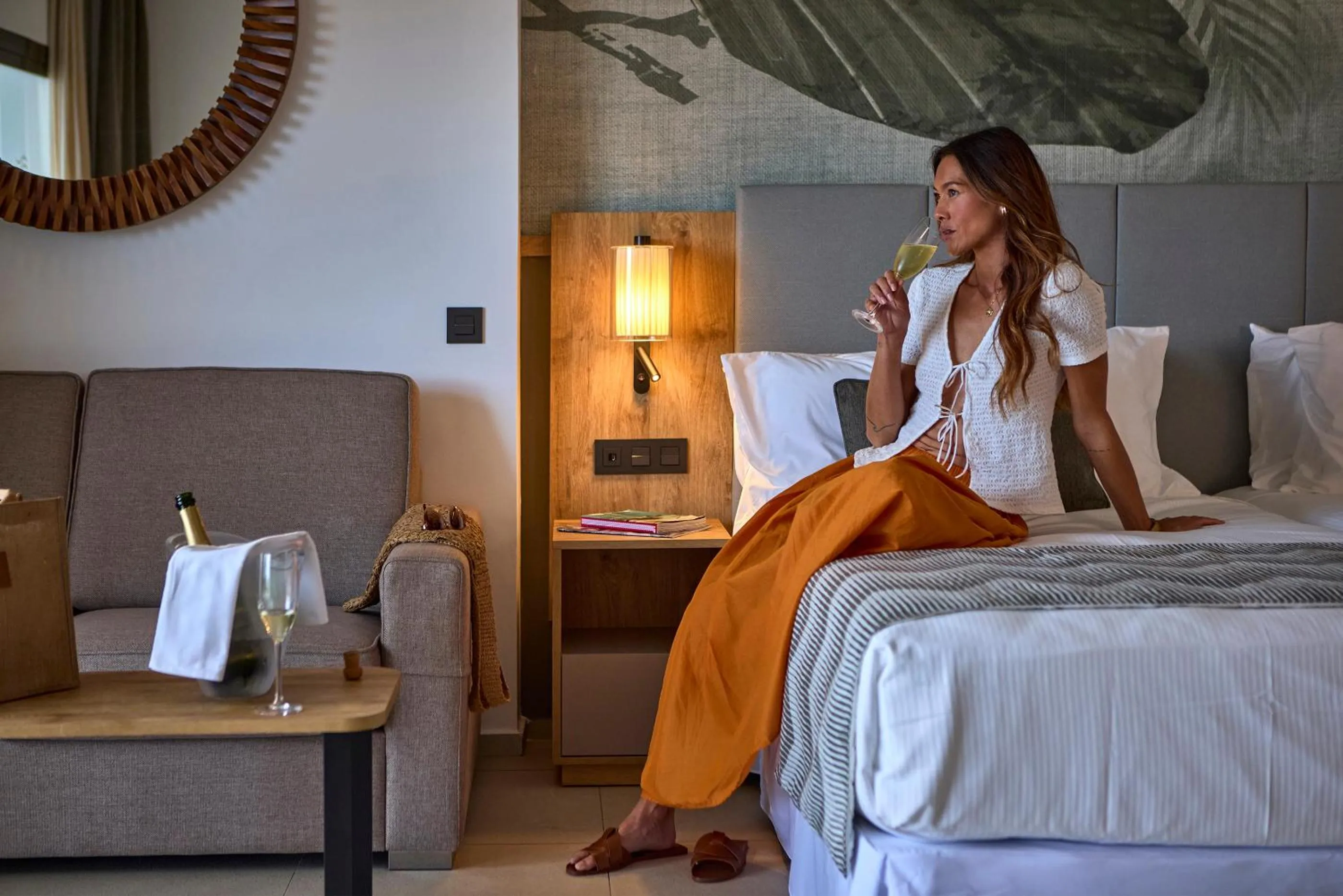 Bedroom, Bed in Riu Palace Mauritius - All Inclusive - Adults Only