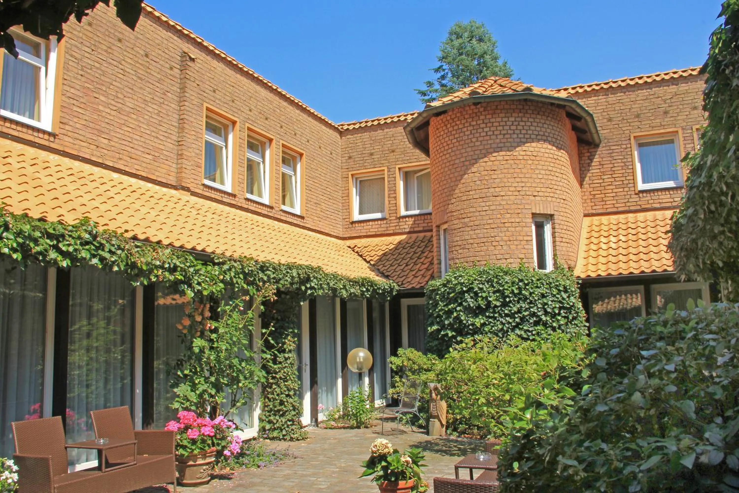 Garden in Hotel Kreuzer