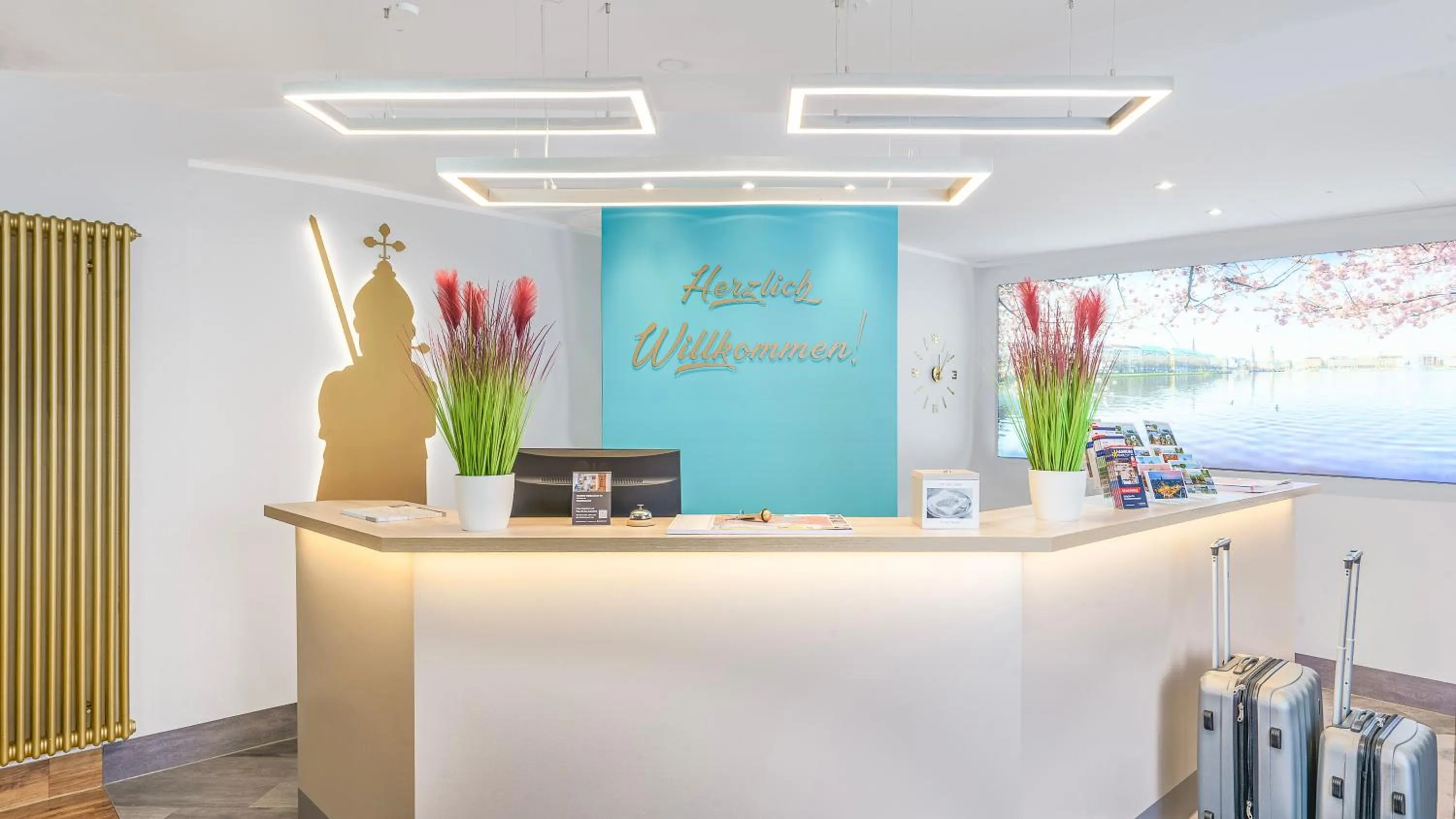 Lobby or reception in Hotel Kreuzer